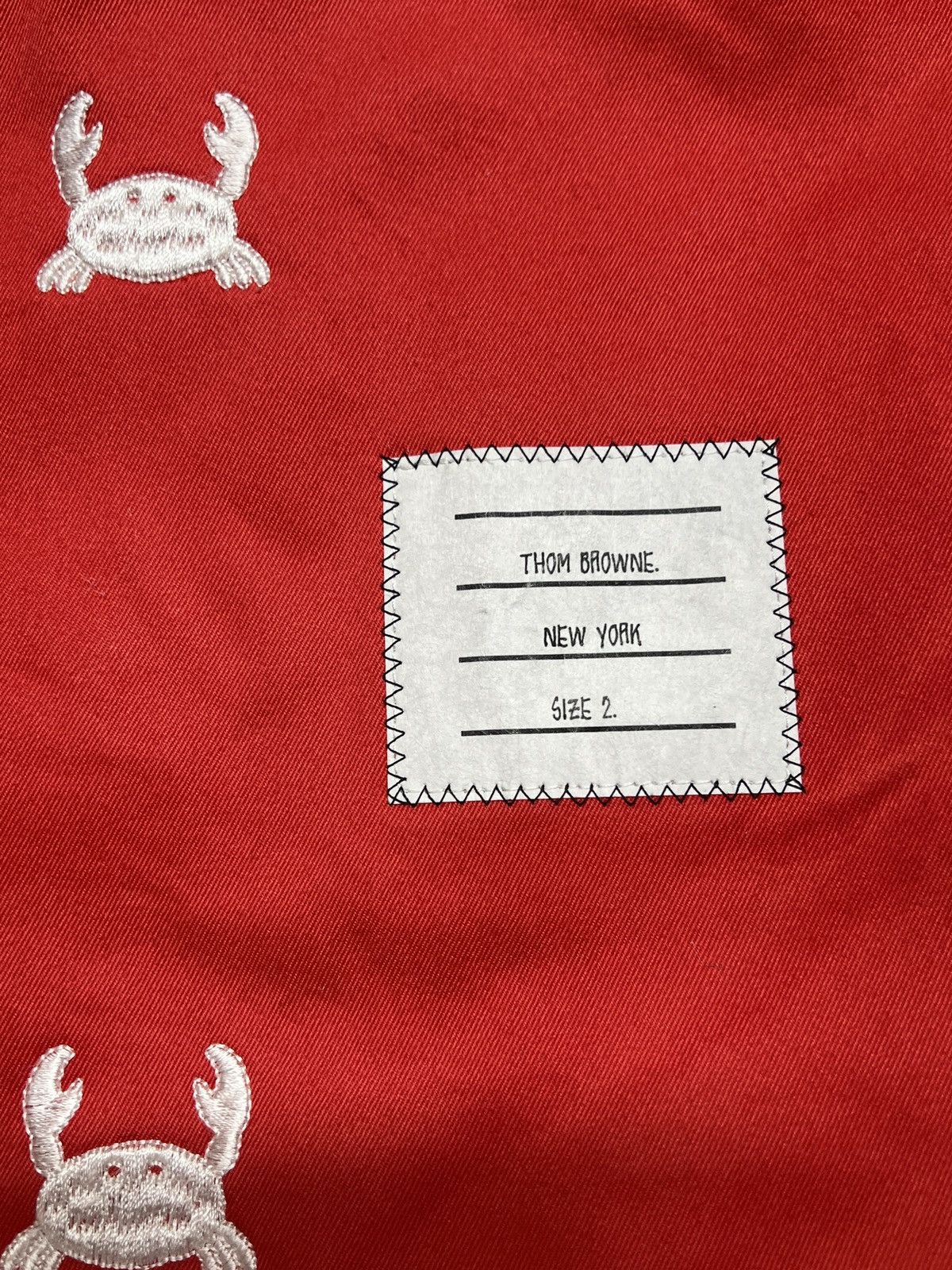 Thom Browne Crab embroidered blazer Size US M / EU 48-50 / 2 - 14 Thumbnail