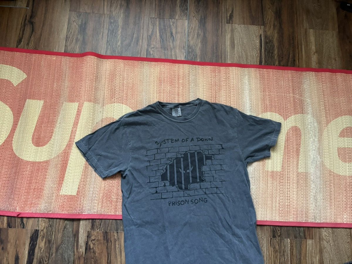 Comfort Colors System Of A Down Prison Song Double Sided Tshirt Band Tshirt Size US L / EU 52-54 / 3 - 6 Thumbnail