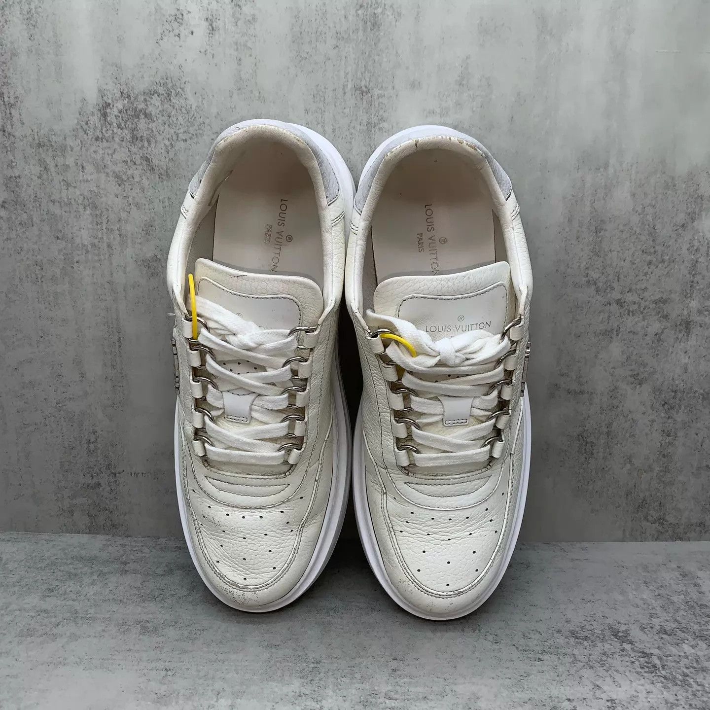 Louis Vuitton Lv Beverly White Sneakers 41 9/10 Size US 8 / EU 41 - 6 Thumbnail