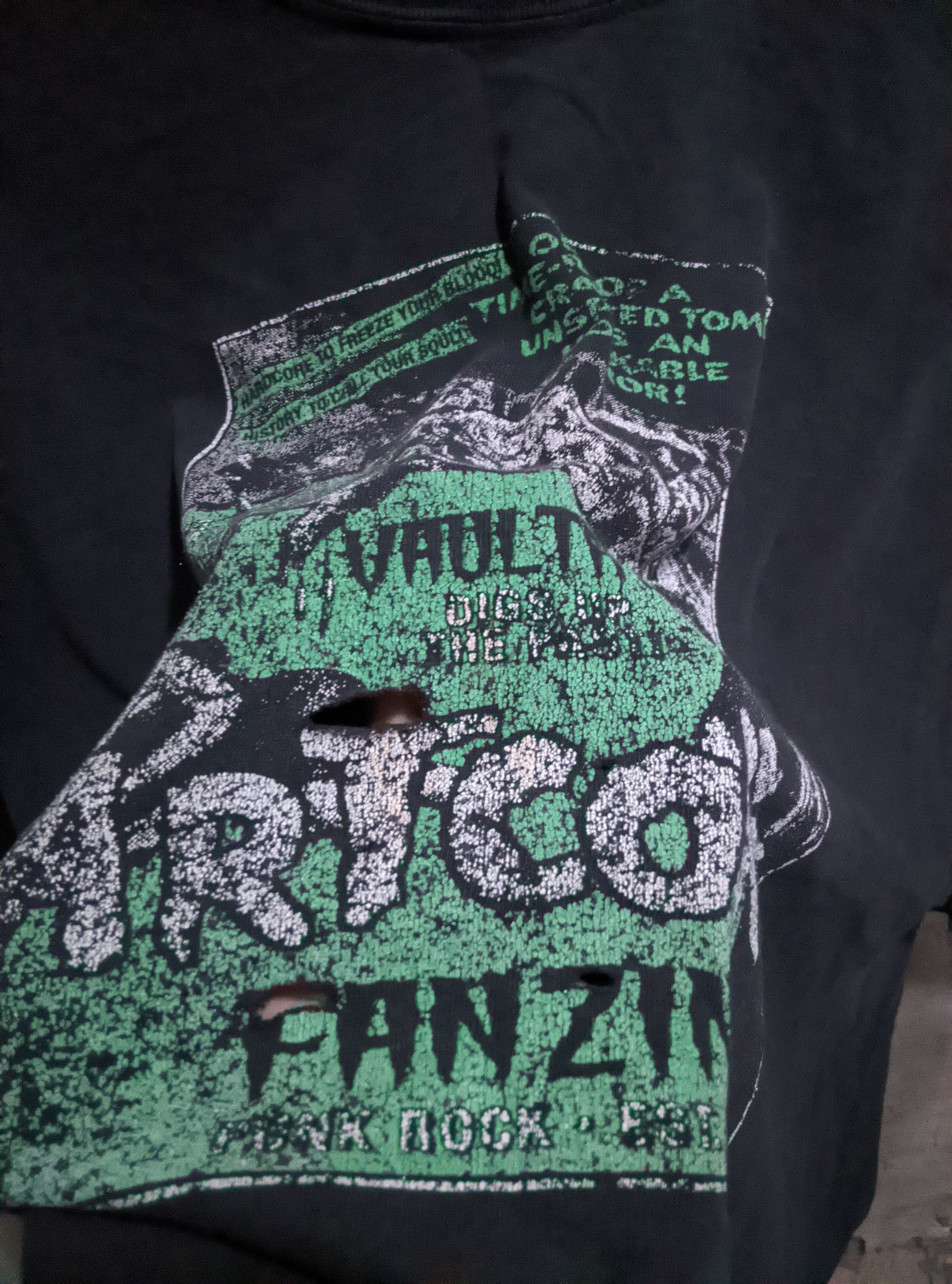 Vintage Vintage artcore fanzine punk hardcore distressed erd Size US XL / EU 56 / 4 - 2 Thumbnail