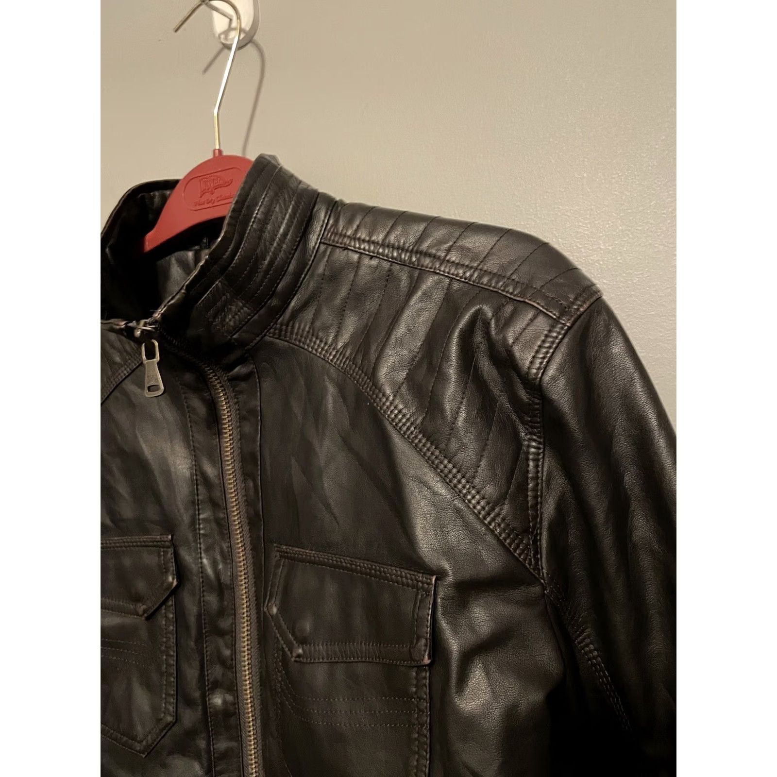 Cody James Cody James Authentic Western Apparel Jacket S Men Brown Polyester Zip Overcoat Size US S / EU 44-46 / 1 - 3 Thumbnail