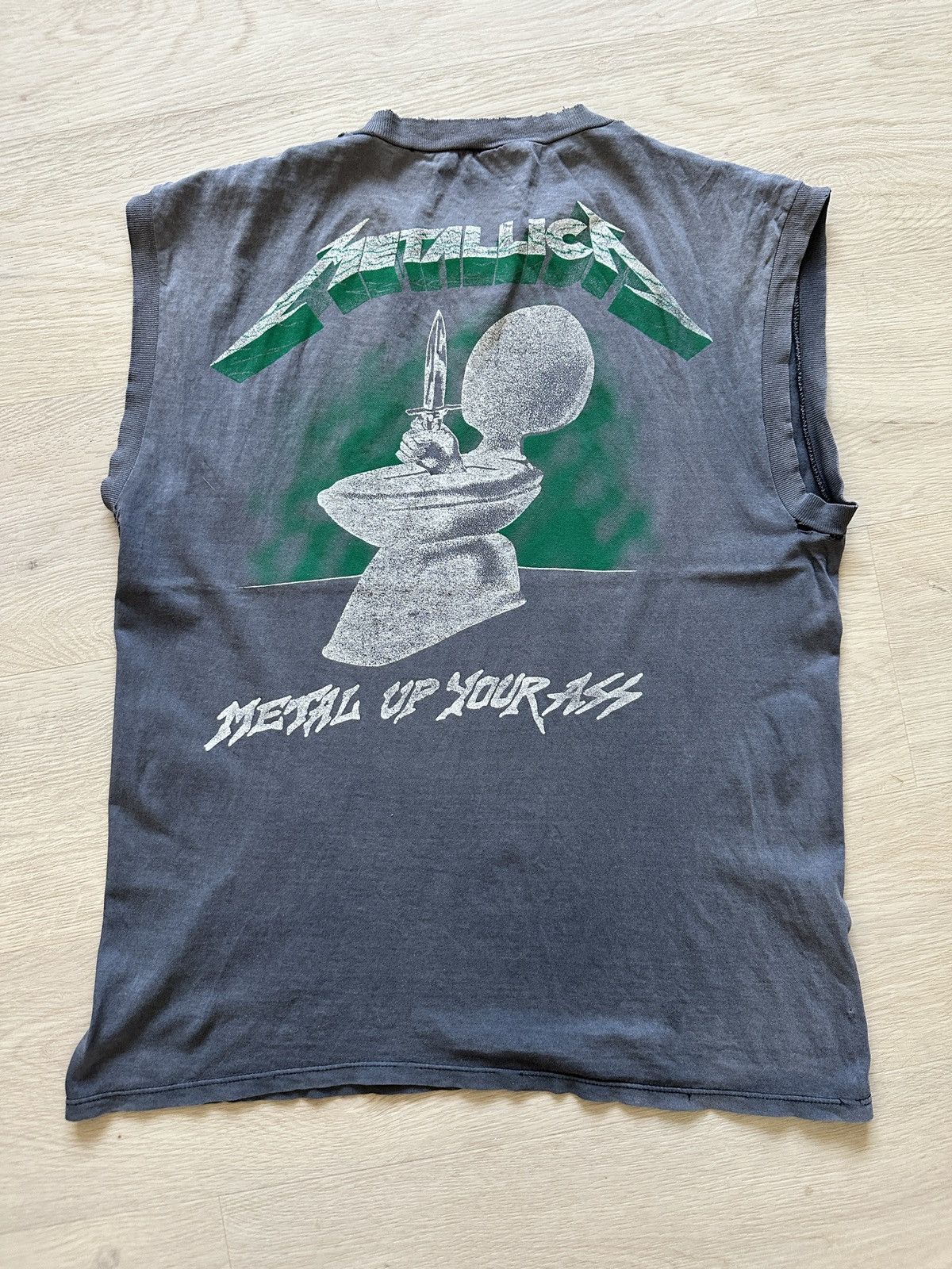 Band Tees × Vintage Metallica sleeveless metal up your ass vintage 1994 Size US M / EU 48-50 / 2 - 3 Thumbnail