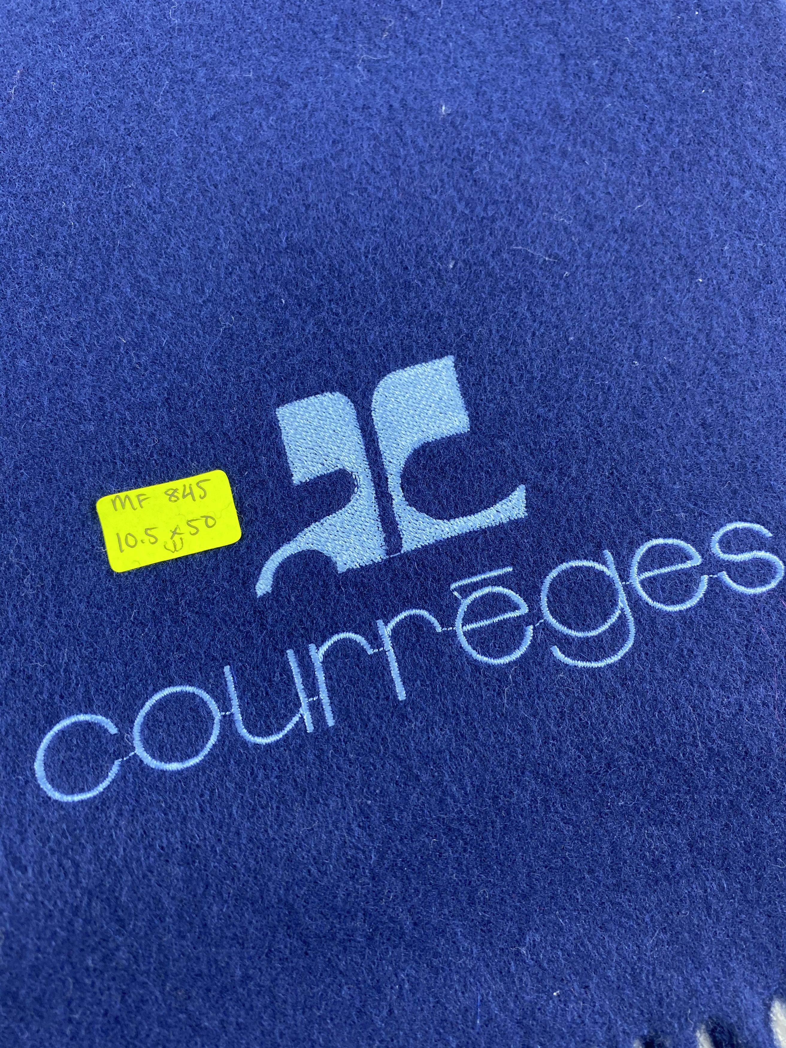 Courreges Vintage Courreges Scarf/Muffler/Neckwear MF845 Size ONE SIZE - 5 Thumbnail
