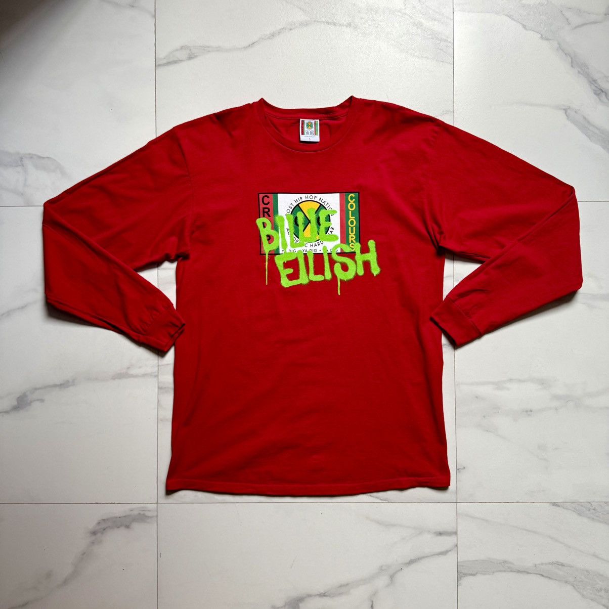 Billie Eilish × Cross Colours Cross Colours x Billie Eilish Ya Dig Tee Size US L / EU 52-54 / 3 - 2 Thumbnail