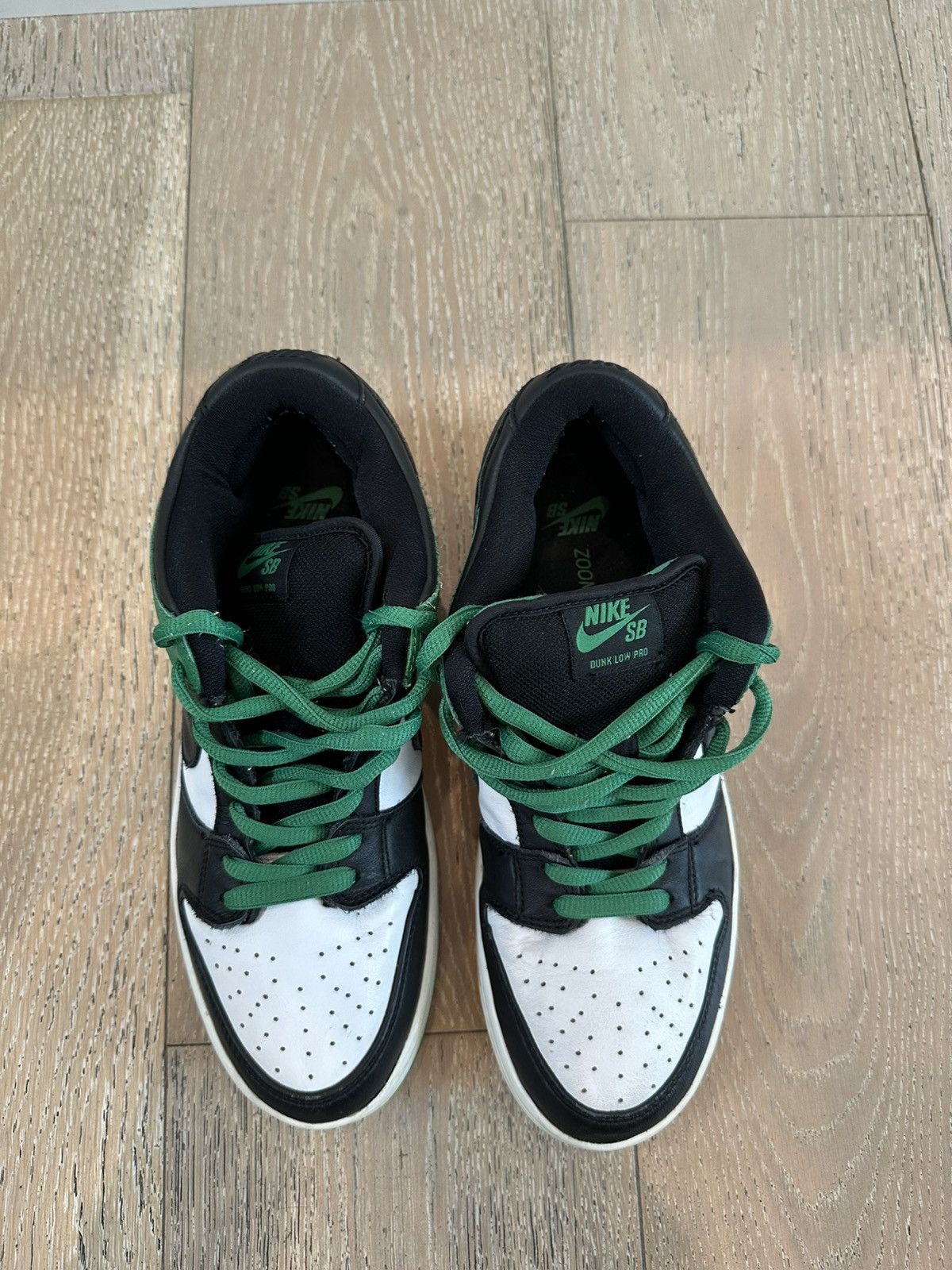 Nike SB Nike Sb Dunk Low Classic Green Size US 10 / EU 43 - 2 Thumbnail