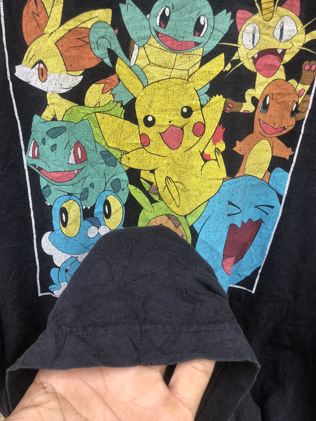 Anime Beauty Sunfaded Japanese Anime Pokemon Character Tshirt Size US L / EU 52-54 / 3 - 9 Thumbnail