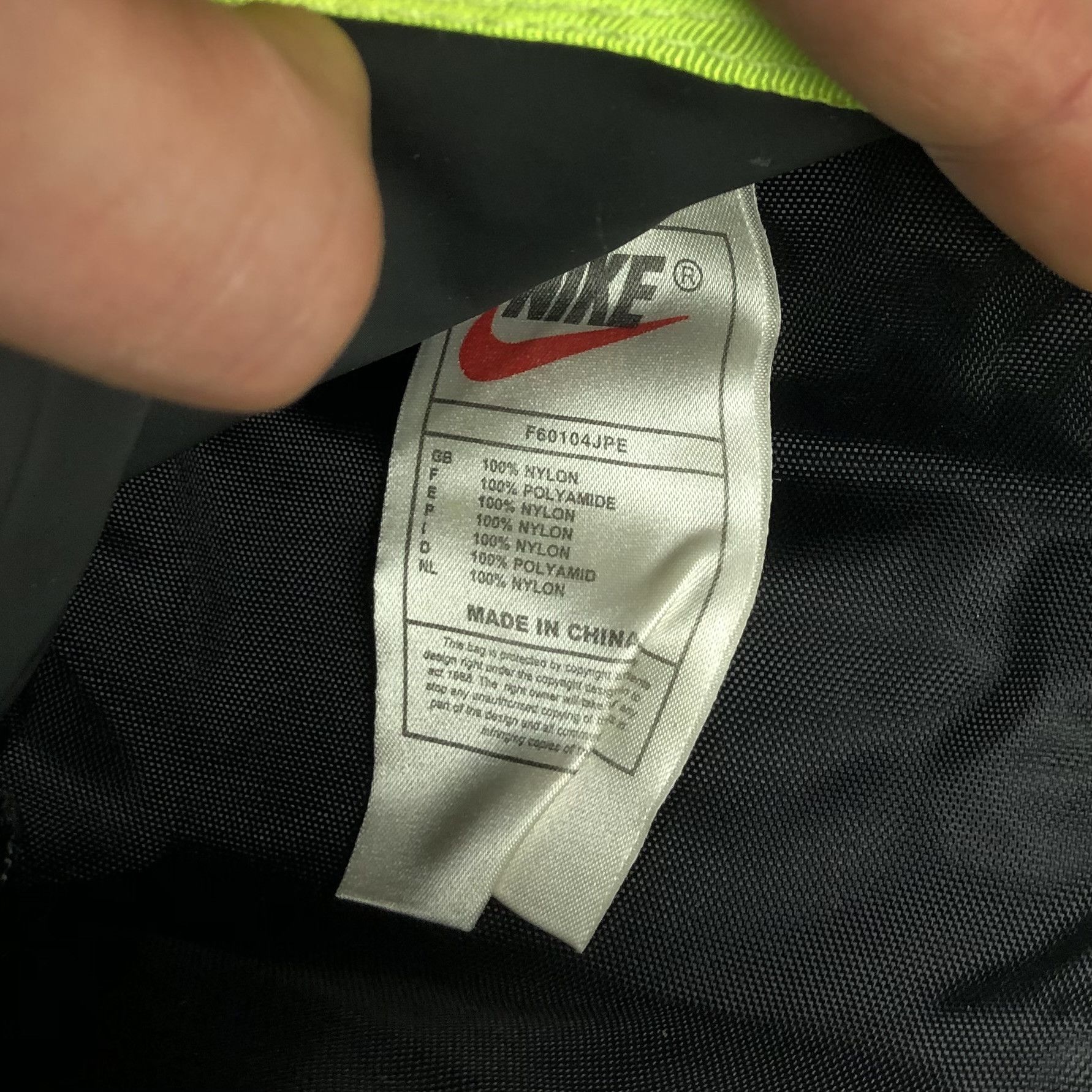 Nike Nike BVB Borussia Wallet Vintage 90s Nylon Size ONE SIZE - 8 Thumbnail
