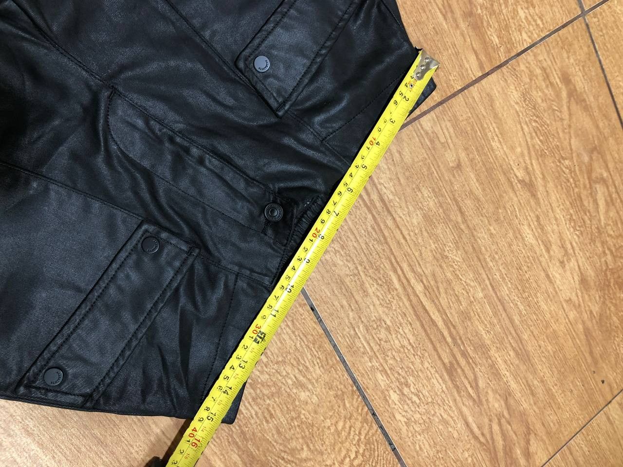 Allsaints AllSaints Jeans Coated Skinny Zipper Ankle Date Club Size 28" / US 6 / IT 42 - 10 Thumbnail