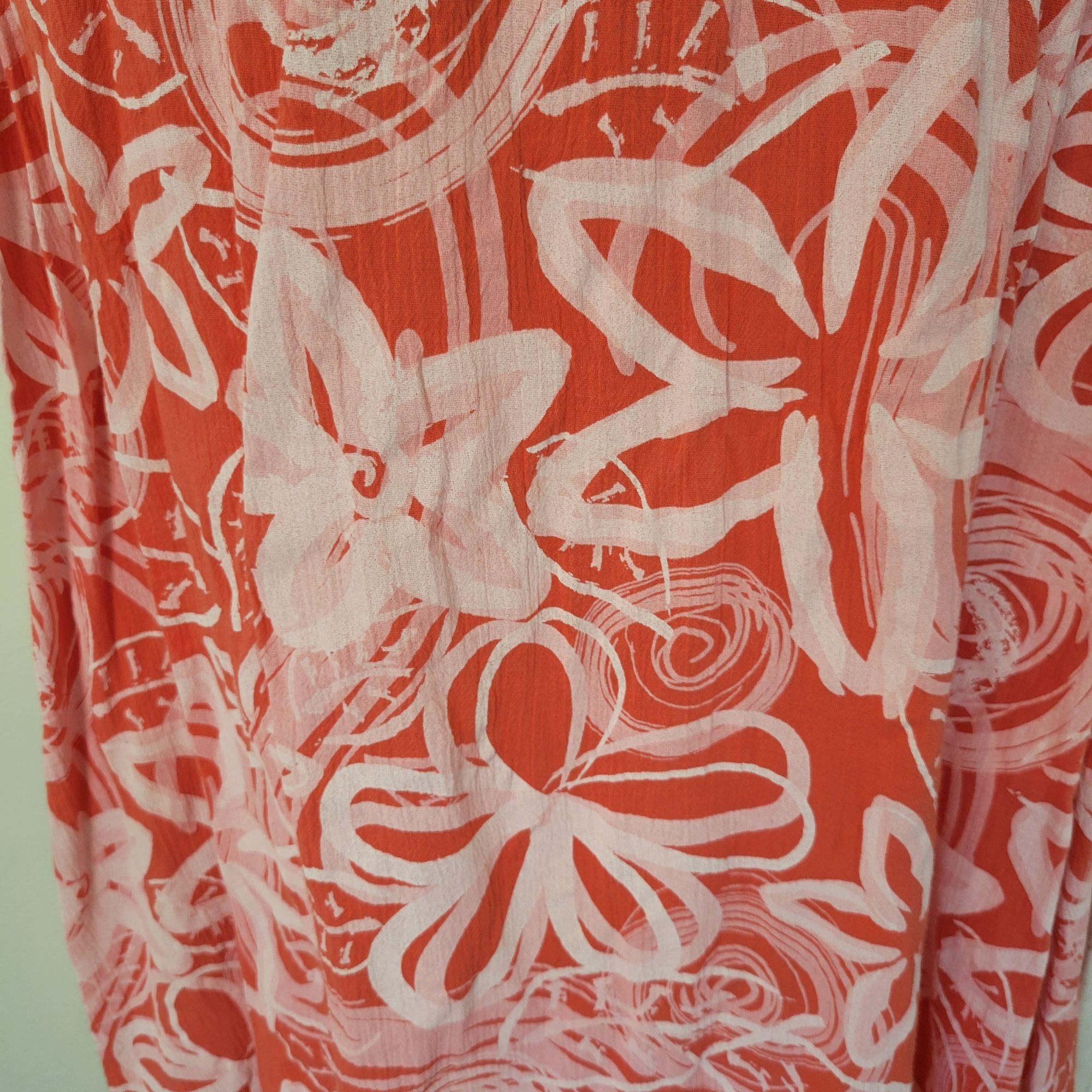 Other Fresh Produce Strapless Coral Floral Convertible Sundress Sk Size M / US 6-8 / IT 42-44 - 6 Thumbnail