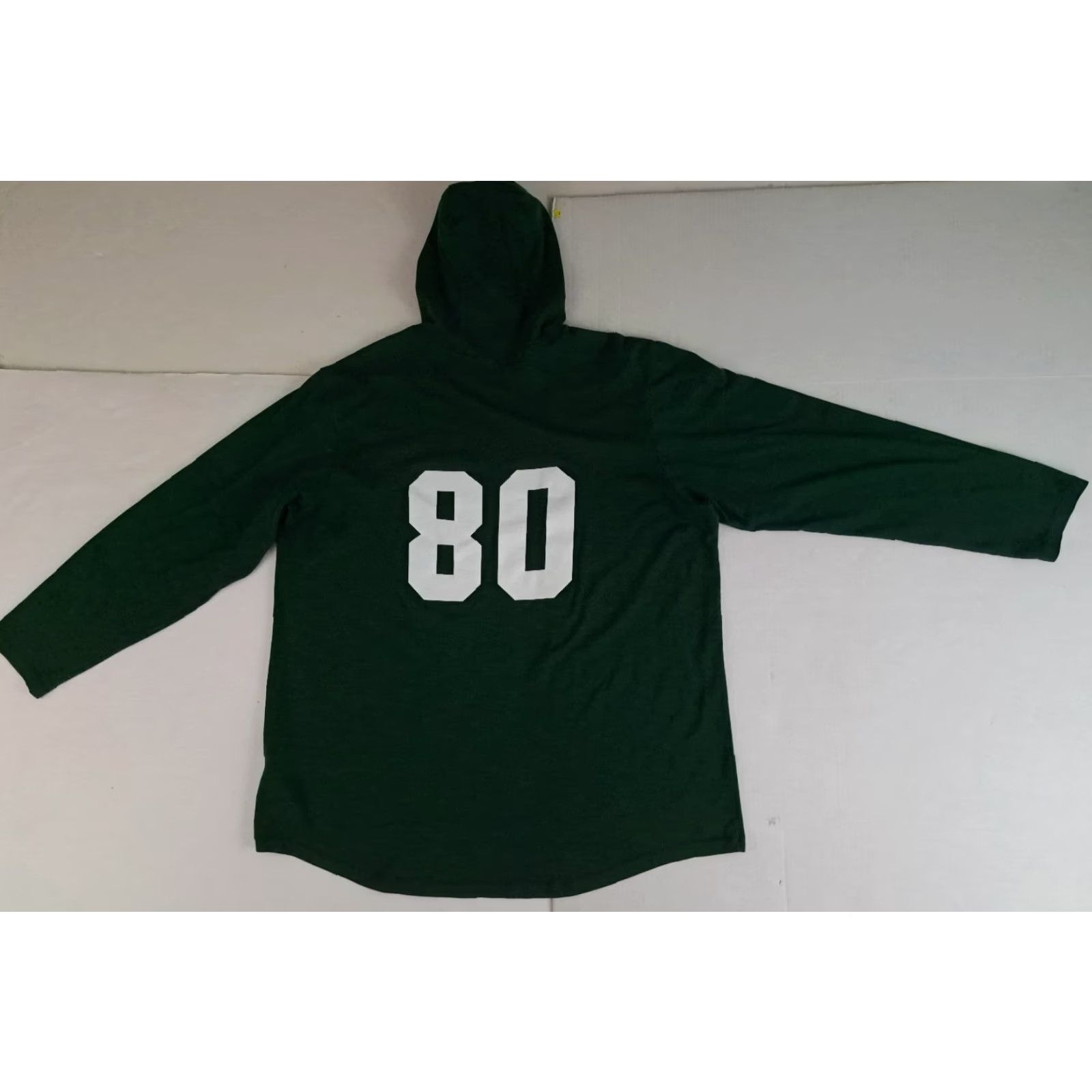 Nike VINTAGE Michigan St. Spartans #80 Nike Hoodie Tee Dri-fit XL Lightweight Green Unisex Adults Mens Womens Boys Girls Size US XL / EU 56 / 4 - 2 Thumbnail