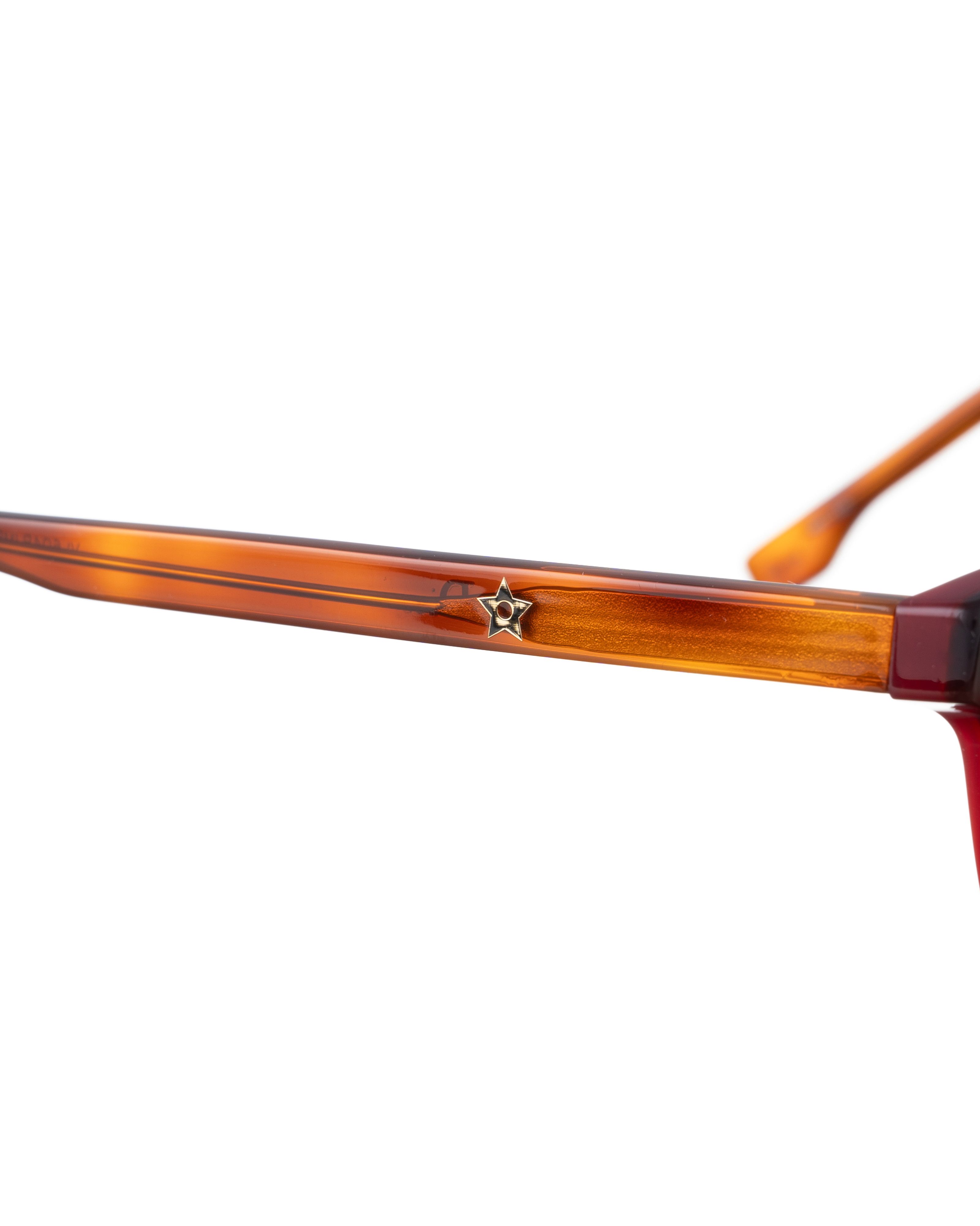 Dior Dior 00s Dark Red Nerdy Plastic Glasses Size ONE SIZE - 3 Thumbnail