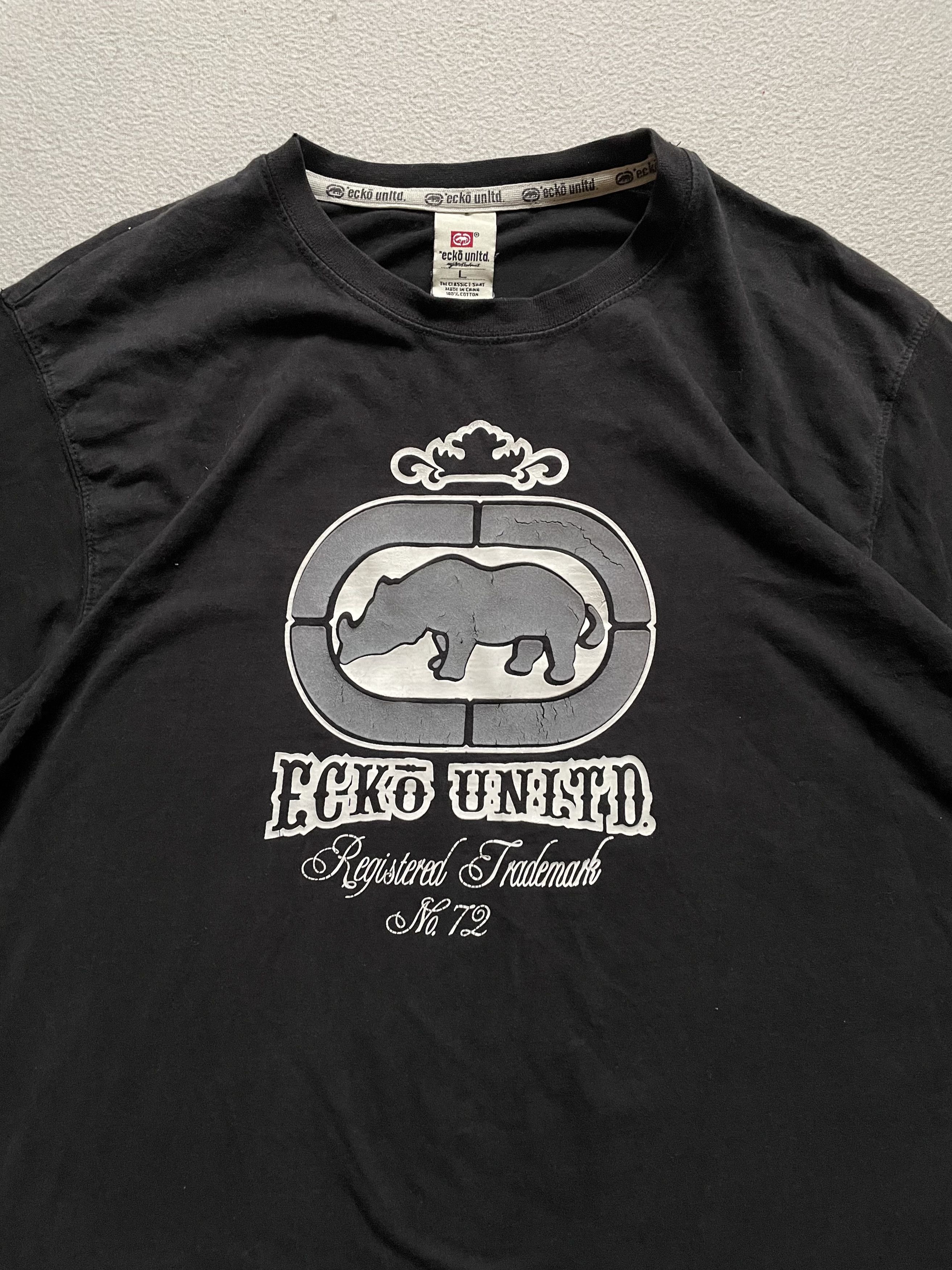 Ecko Unltd. Vintage Ecko Unltd T shirt Big Logo | Rhino Size US L / EU 52-54 / 3 - 2 Thumbnail