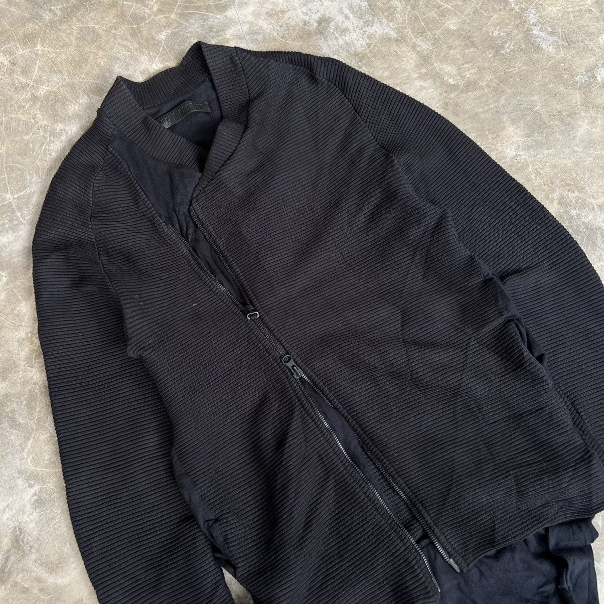 Petar Petrov Petar Petrov FW 2011 Asymmetric Ribbed Jacket Size S / US 4 / IT 40 - 3 Thumbnail