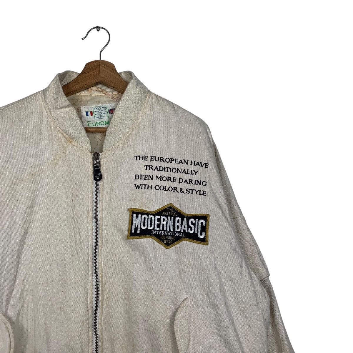 Japanese Brand Japanese Brand Euromen Bomber Jacket Size US L / EU 52-54 / 3 - 5 Thumbnail