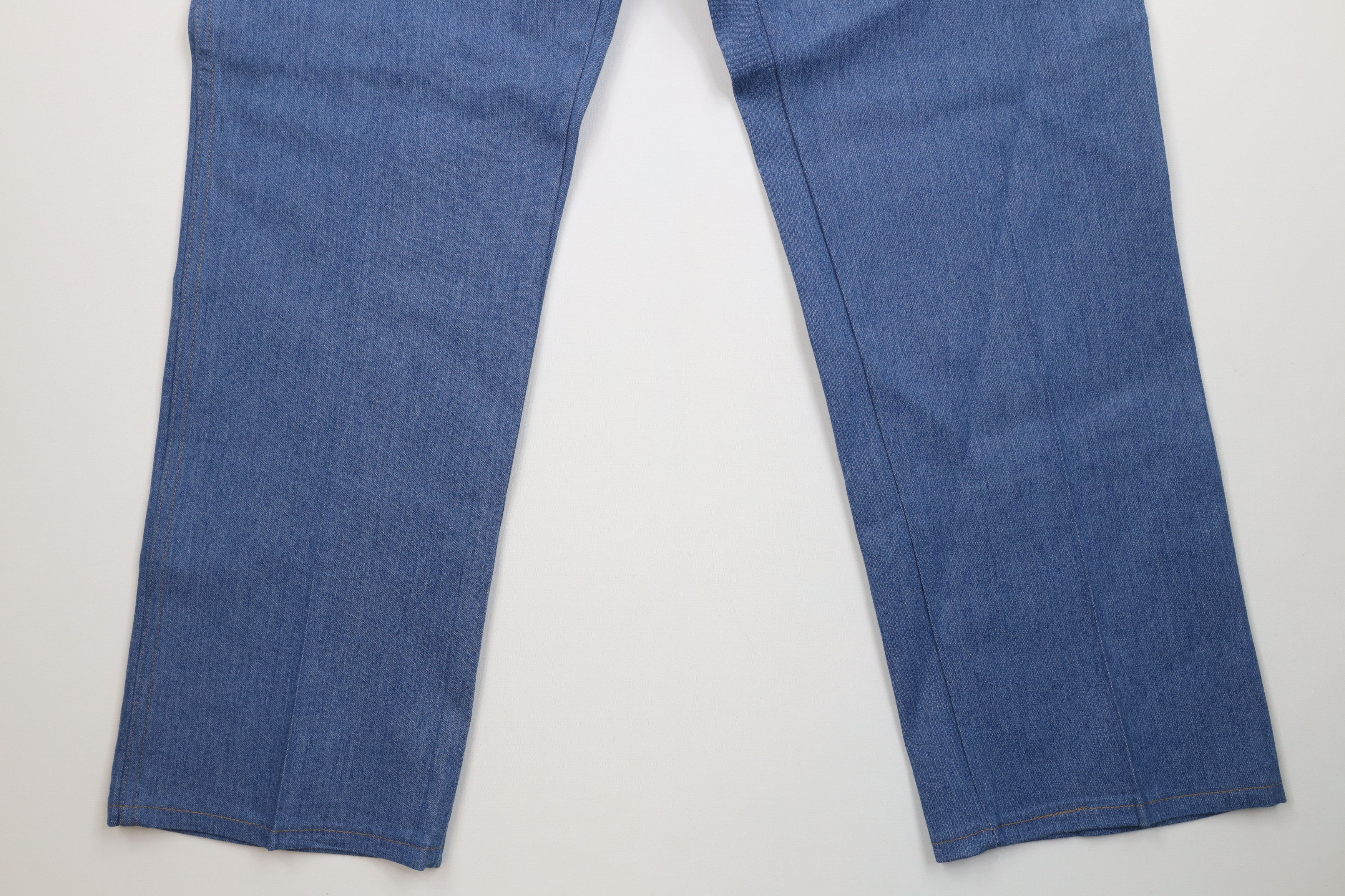 Wrangler Deadstock Vintage 90s Wrangler Flared Wide Leg Denim Jeans Size US 40 / EU 56 - 4 Thumbnail