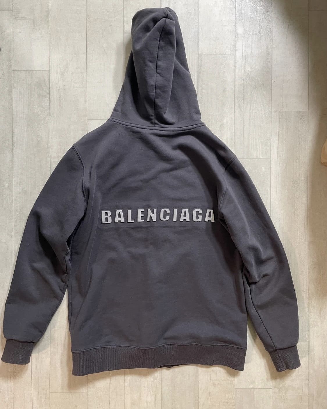 Balenciaga Balenciaga Reflective Zip Hoodie Size US M / EU 48-50 / 2 - 2 Thumbnail