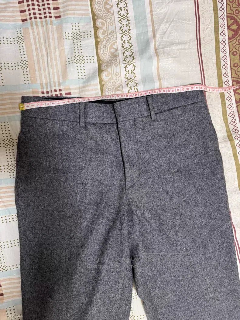 Hermes Hermes Casual Pants, 100% Cashmere. Side Pockets are Lamb Size 25" / US 0 / IT 36 - 3 Thumbnail