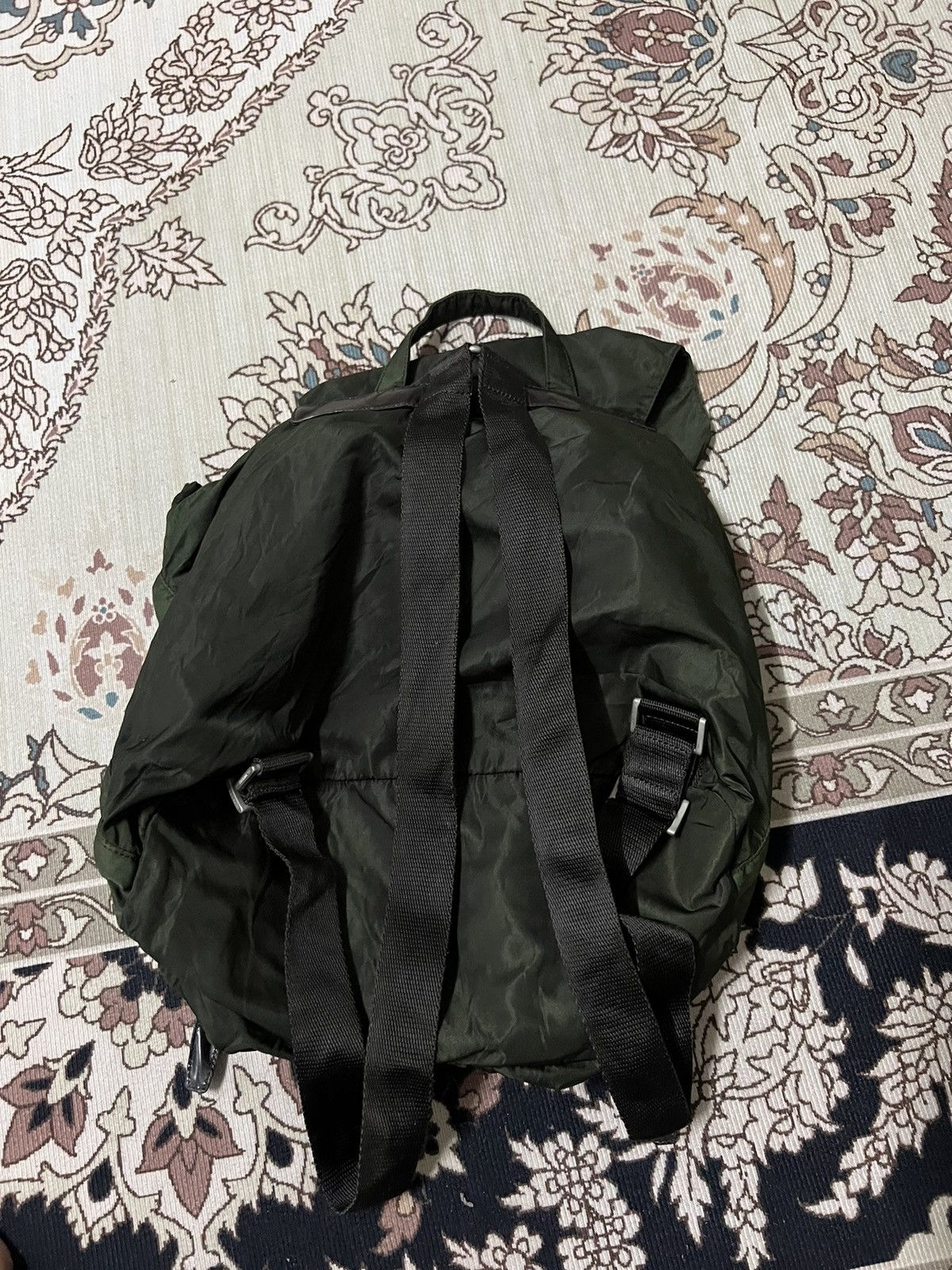 Prada PRADA BACKPACK NYLON KHAKI Size ONE SIZE - 6 Thumbnail
