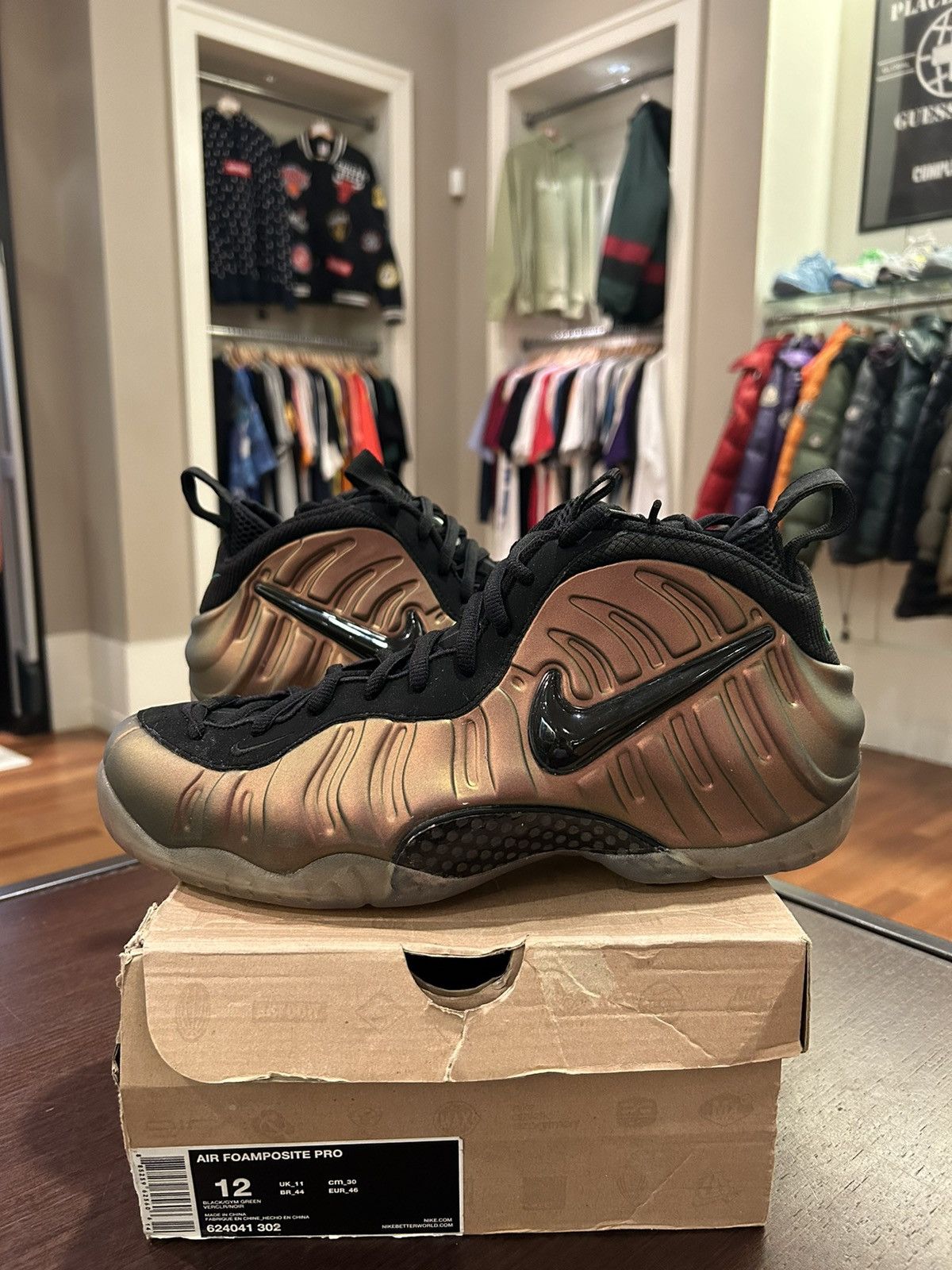 Foamposite gym green on sale