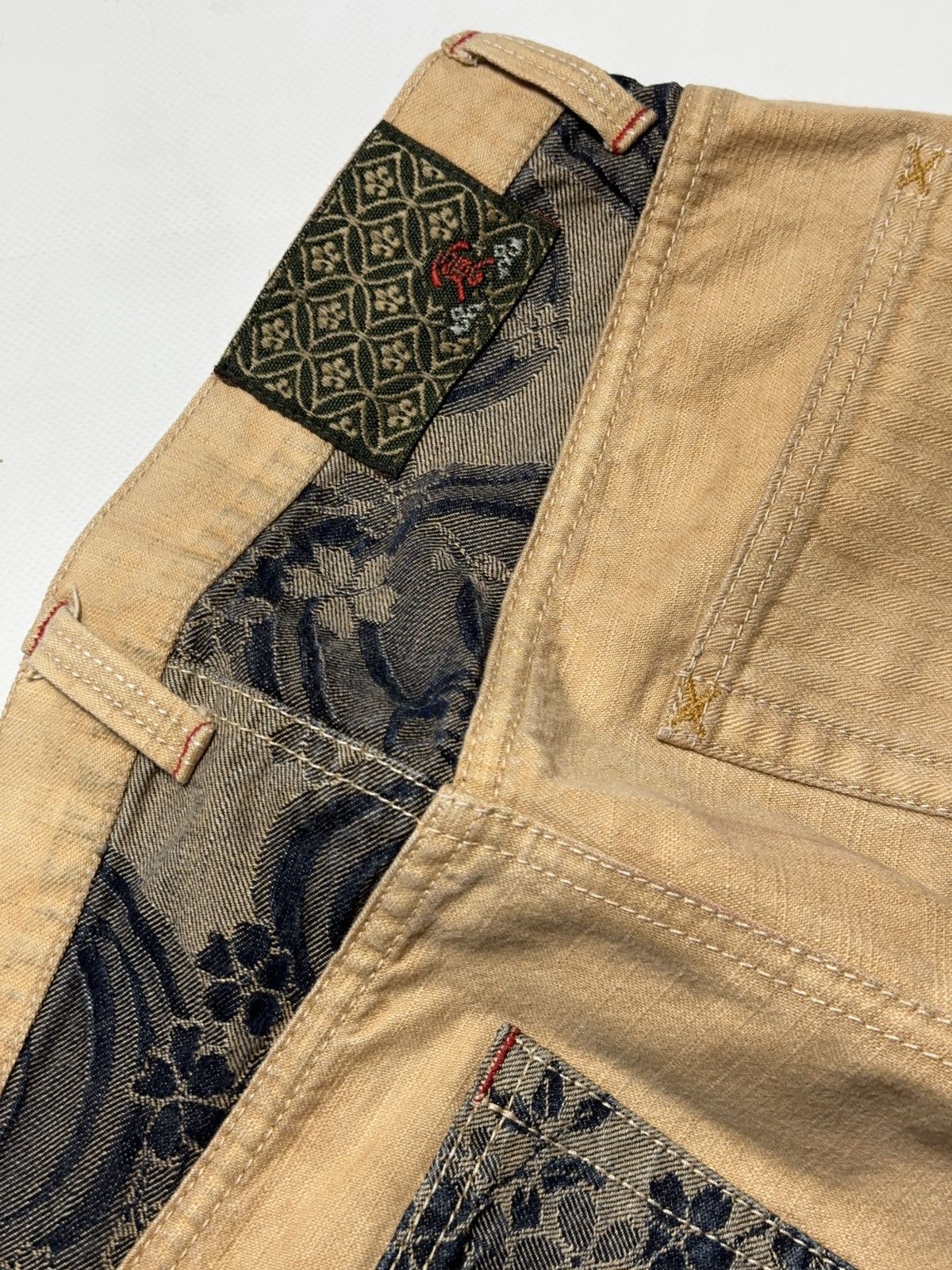 Eternal 2000s Eternal Japan traditional sakura denim Size US 32 / EU 48 - 4 Thumbnail
