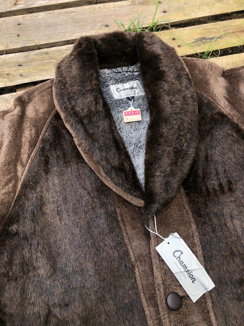 Champion × Vintage Vintage Champion Good Collection Faux Fur Coat Jacket Size US M / EU 48-50 / 2 - 9 Thumbnail
