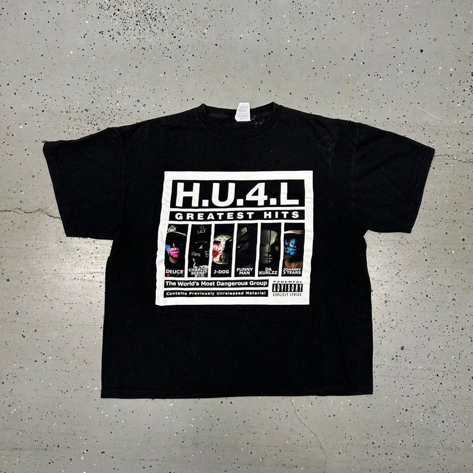 Other Y2K Black & white H.U.4.L. Greatest Hits T-Shirt Size US L / EU 52-54 / 3 - 1 Thumbnail