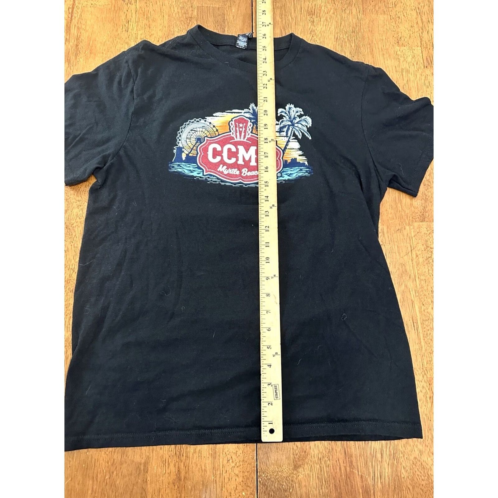 Next Level CCMF Myrtle Beach Country Music Festival 2022 T Shirt Luke Bryan Aldean Medium Mens Black Size US M / EU 48-50 / 2 - 5 Thumbnail