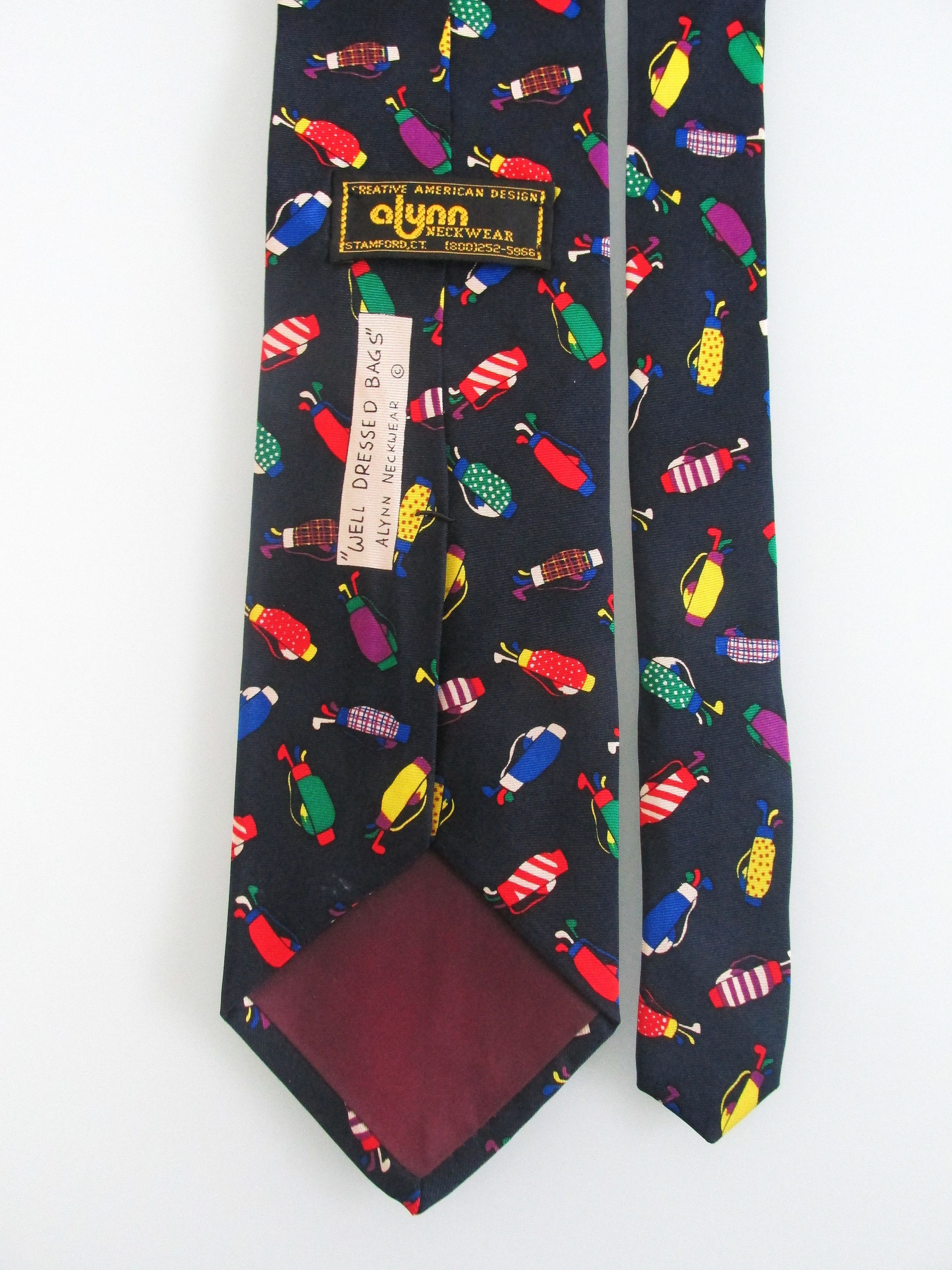 Other Alynn Golf Men's Silk Tie Size ONE SIZE - 3 Thumbnail