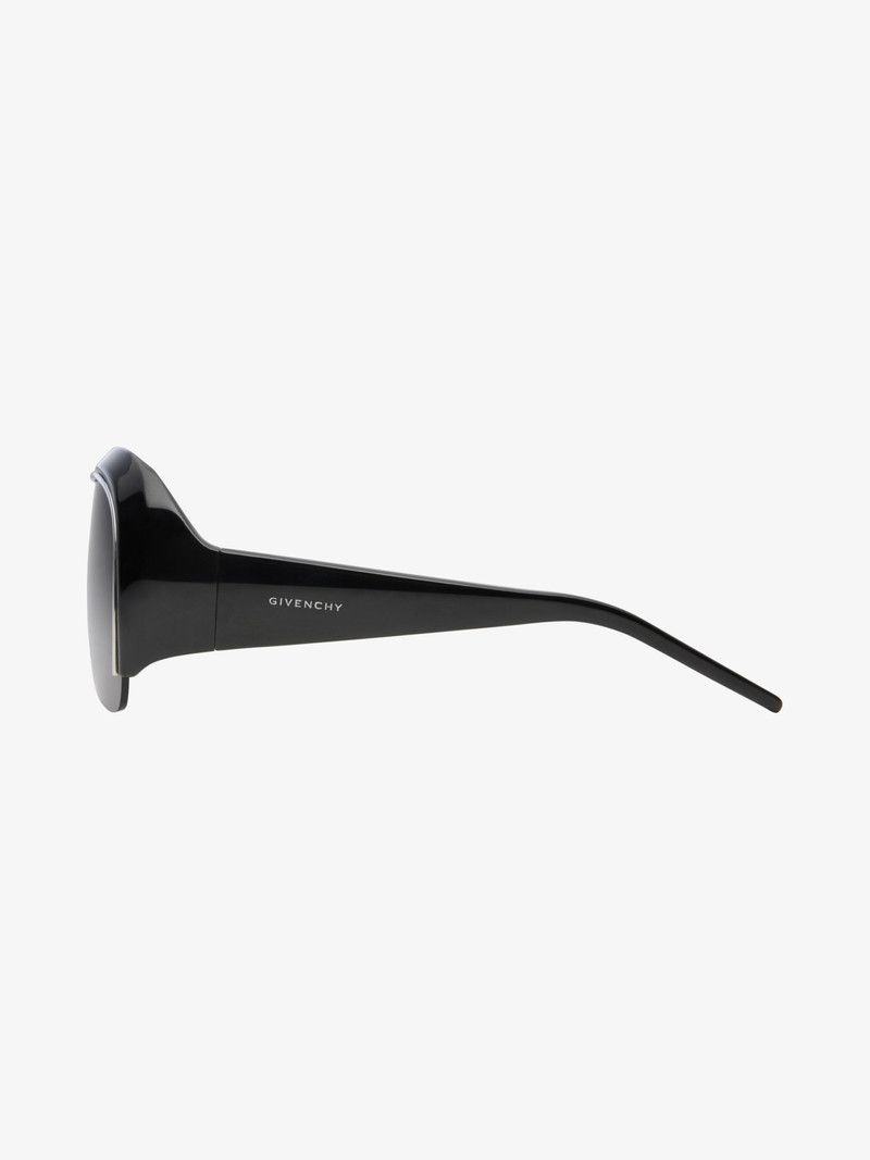 Givenchy o1n1vont0326 Size:OS/Night Bird Unisex Sunglasses in Black Size ONE SIZE - 2 Thumbnail
