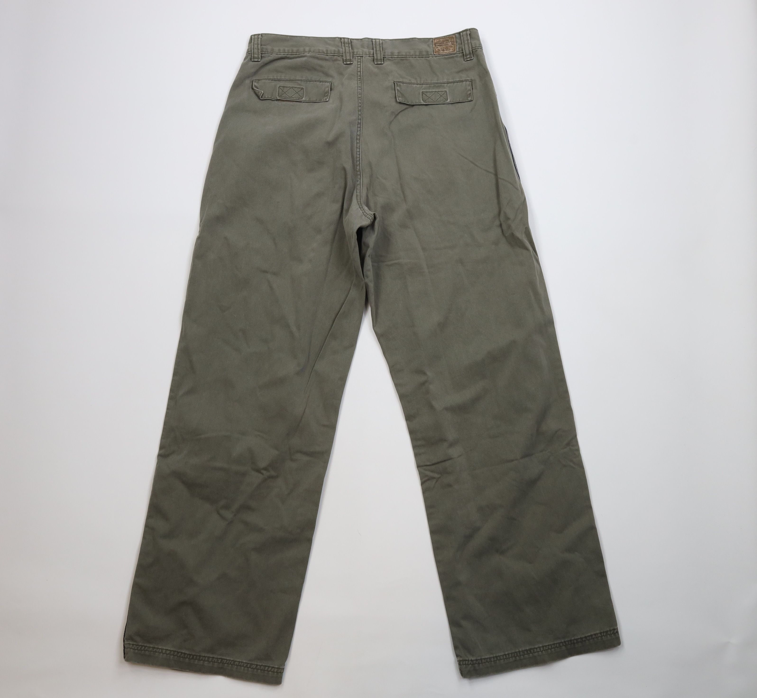 UNIONBAY Vintage 90s Y2K Unionbay Skateboarding Pocket Wide Leg Pants Size US 36 / EU 52 - 10 Thumbnail