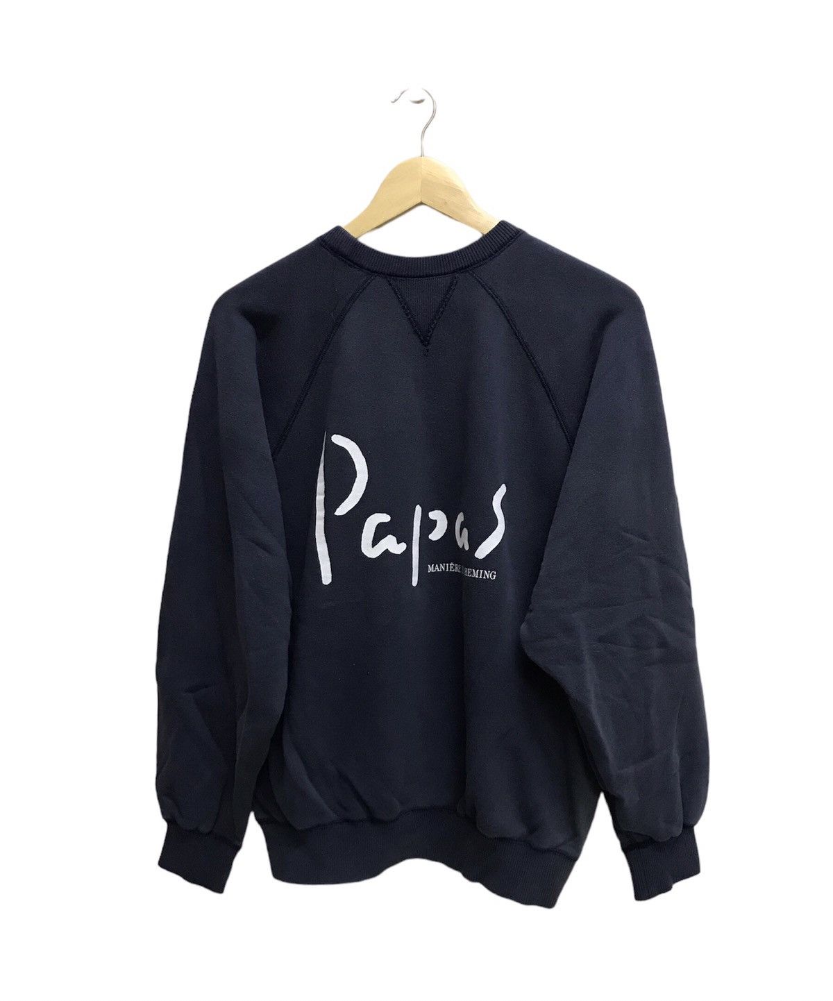 Japanese Brand VINTAGE 90s PAPAS CREWNECK BAGGY SWEATSHIRT Size US L / EU 52-54 / 3 - 1 Thumbnail