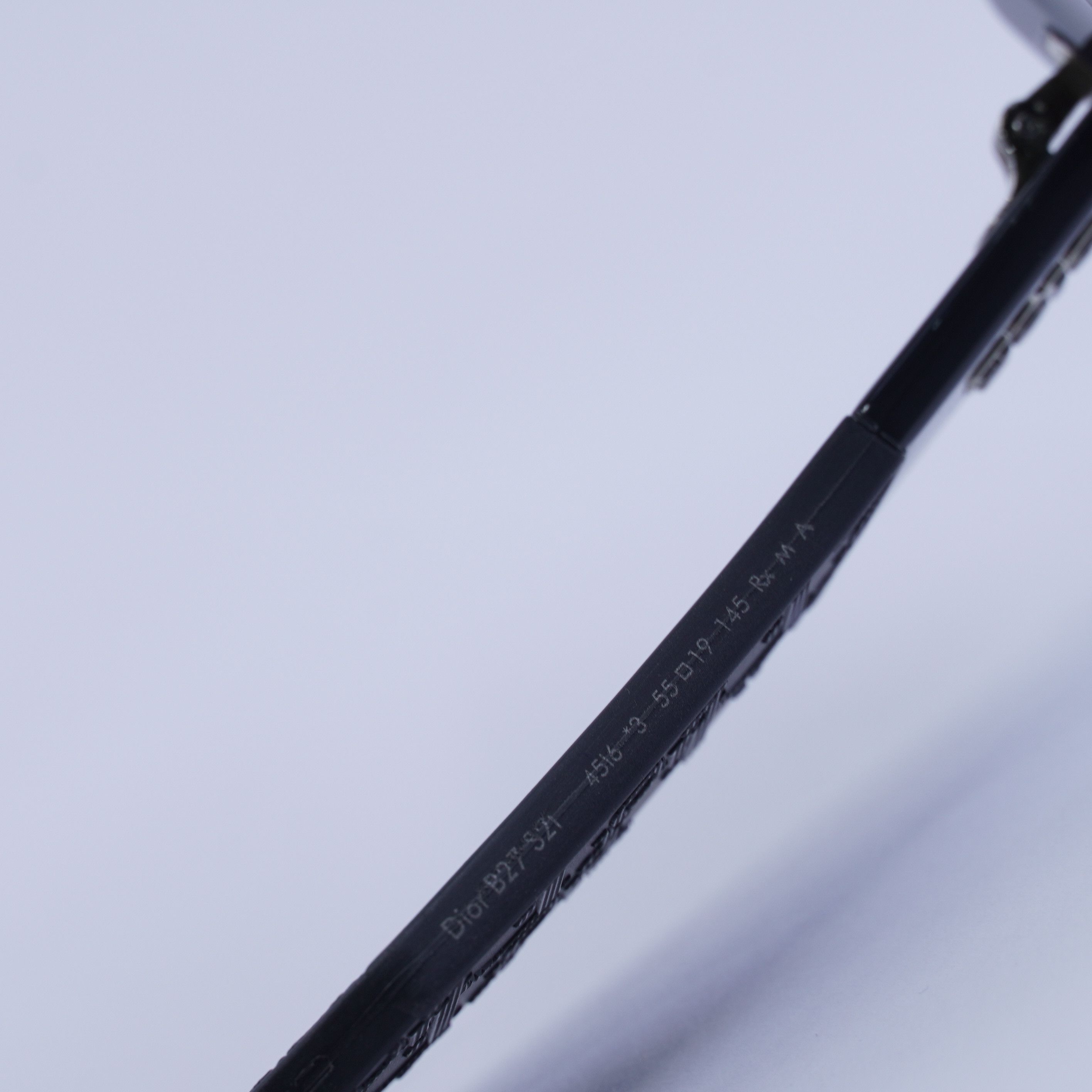 Dior DIOR B27 S2I 45I6 Sunglasses 55mm Grey Square Frame Size ONE SIZE - 3 Thumbnail