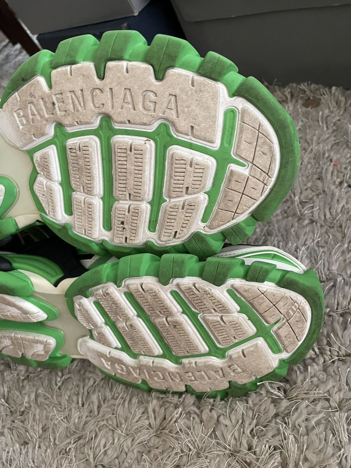 Balenciaga Balenciaga Track 2 Green/White/Black Size US 13 / EU 46 - 9 Thumbnail