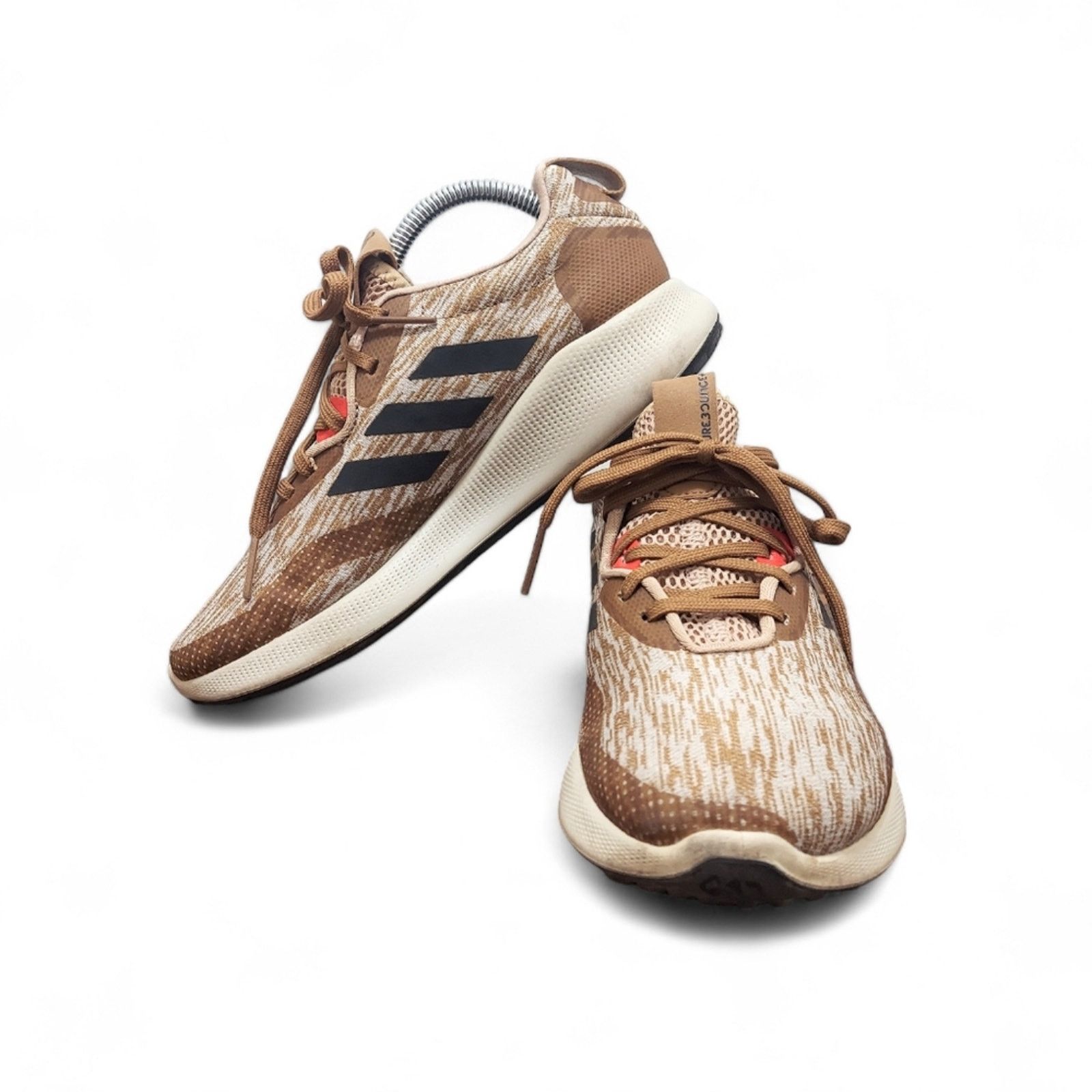 Adidas Adidas Purebounce+Raw Desert Running Sneakers - Men's Sz 6.5 Size US 6.5 / EU 39-40 - 3 Thumbnail