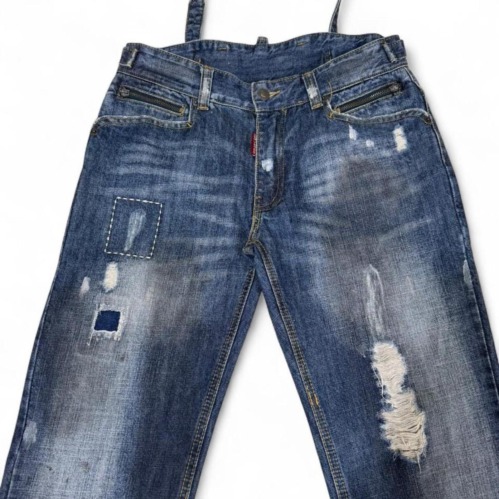 Dsquared2 DSQUARED2 denim jeans distressed details Size US 32 / EU 48 - 6 Thumbnail