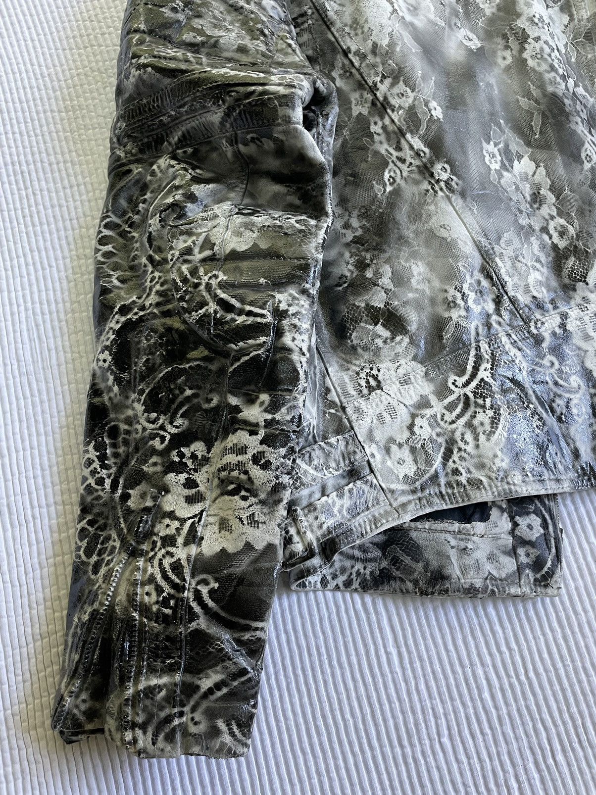 Handmade PERFECT SEXY CAFE RACER MOTO JACKET Size US M / EU 48-50 / 2 - 14 Thumbnail