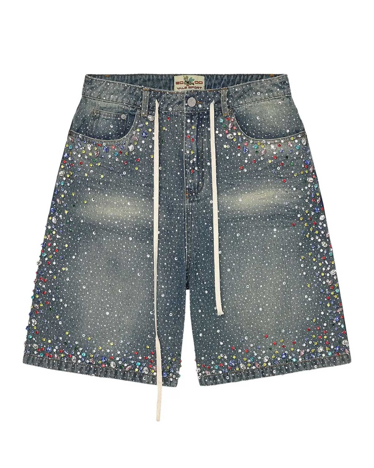 Vale Forever V2 Rainstorm Jorts Blue Size US 30 / EU 46 - 1 Thumbnail