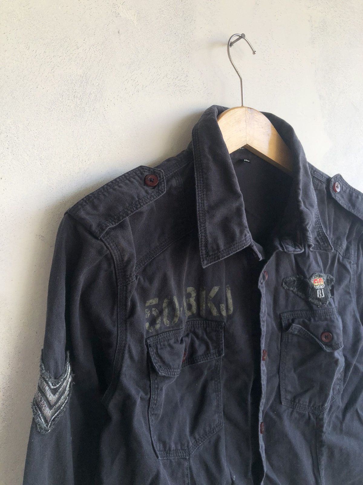Hysteric Glamour Japanese Buckaro Patchwork Button Shirt Size US XL / EU 56 / 4 - 4 Thumbnail