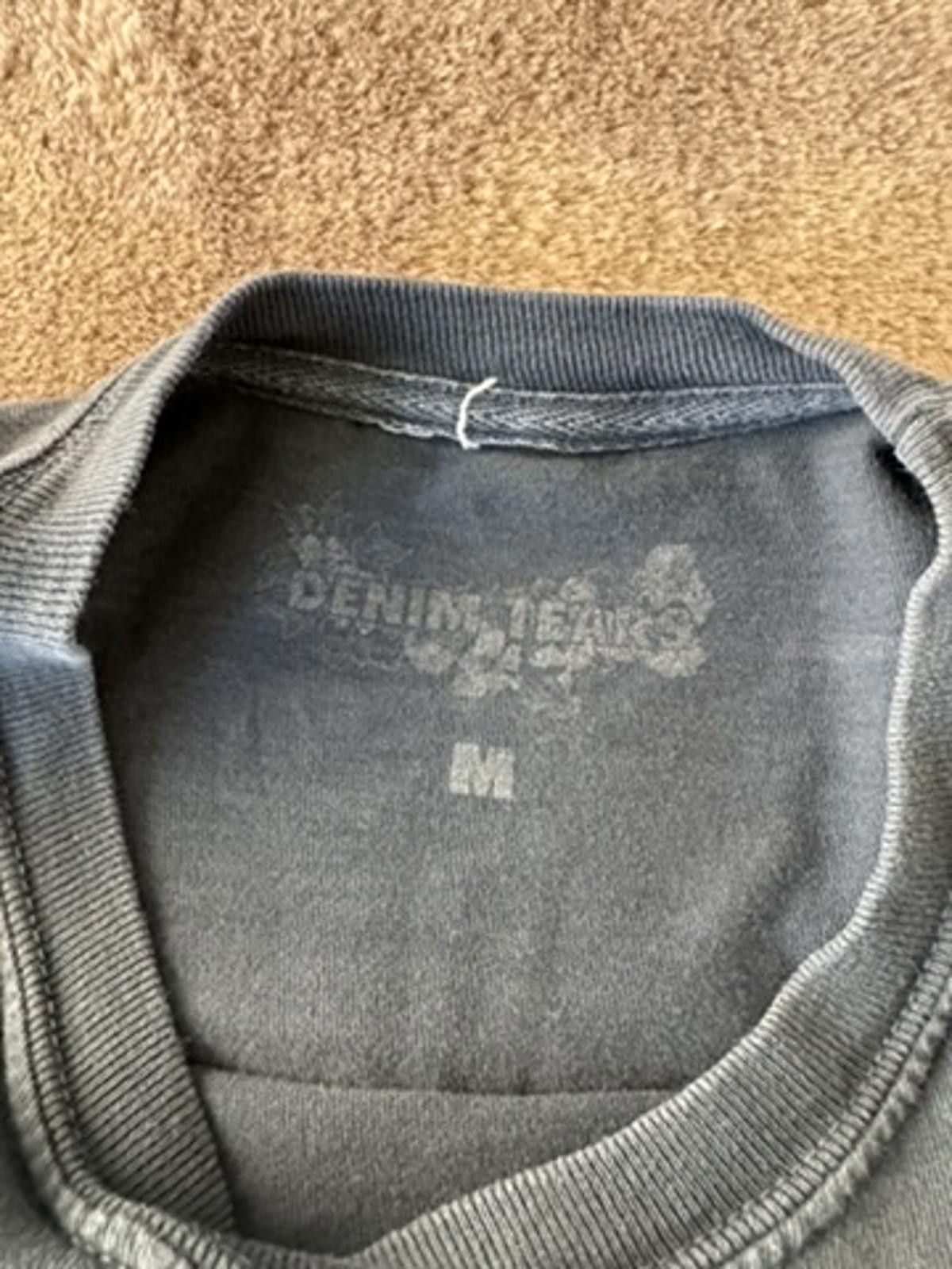 Unknown London Denim Tears Black Graphic Peace Sign Floral Design Size US M / EU 48-50 / 2 - 4 Thumbnail