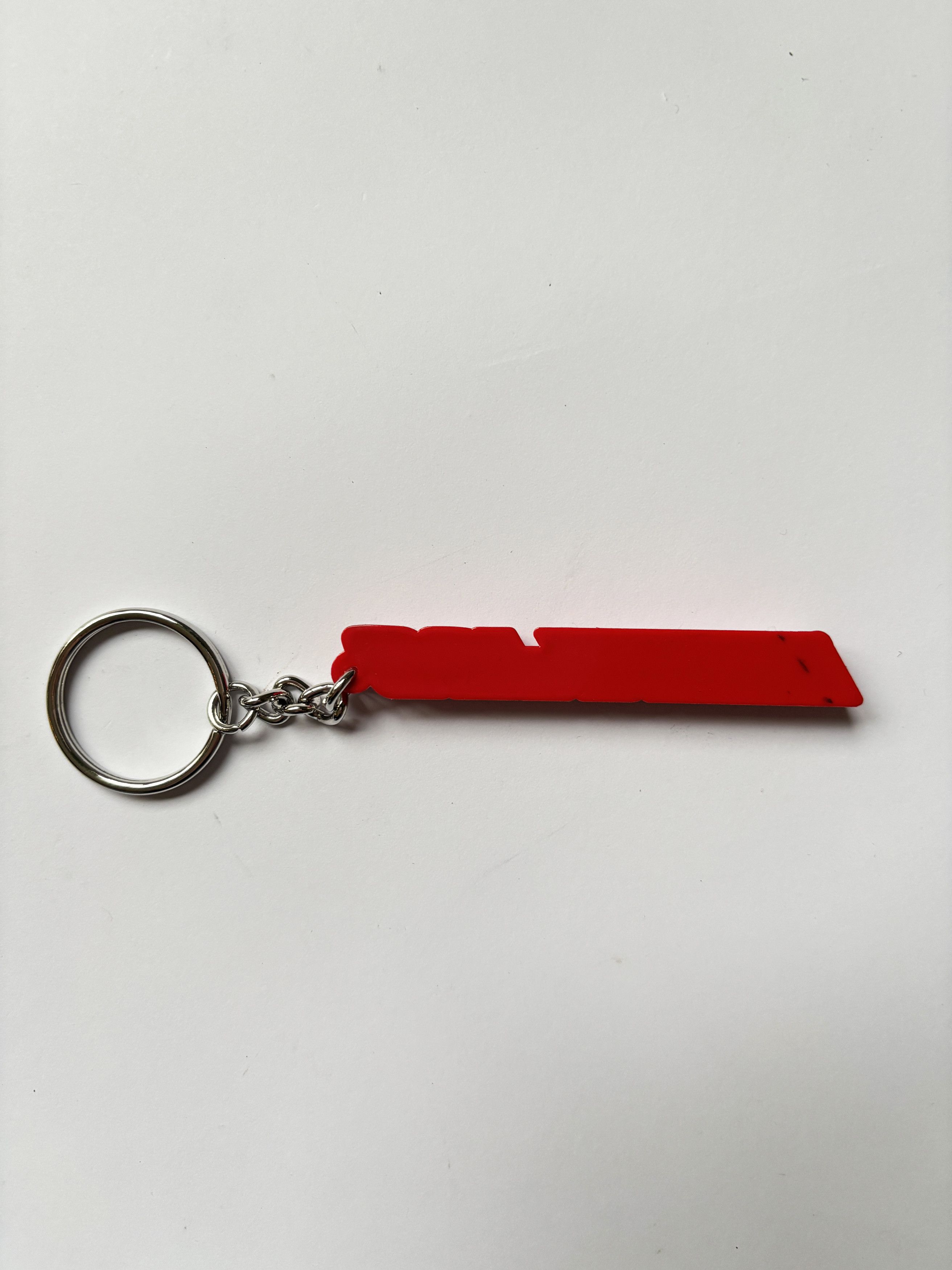 Supreme ⚡️QUICK SALE Supreme Keychain Text SS18 Red Size ONE SIZE - 3 Thumbnail