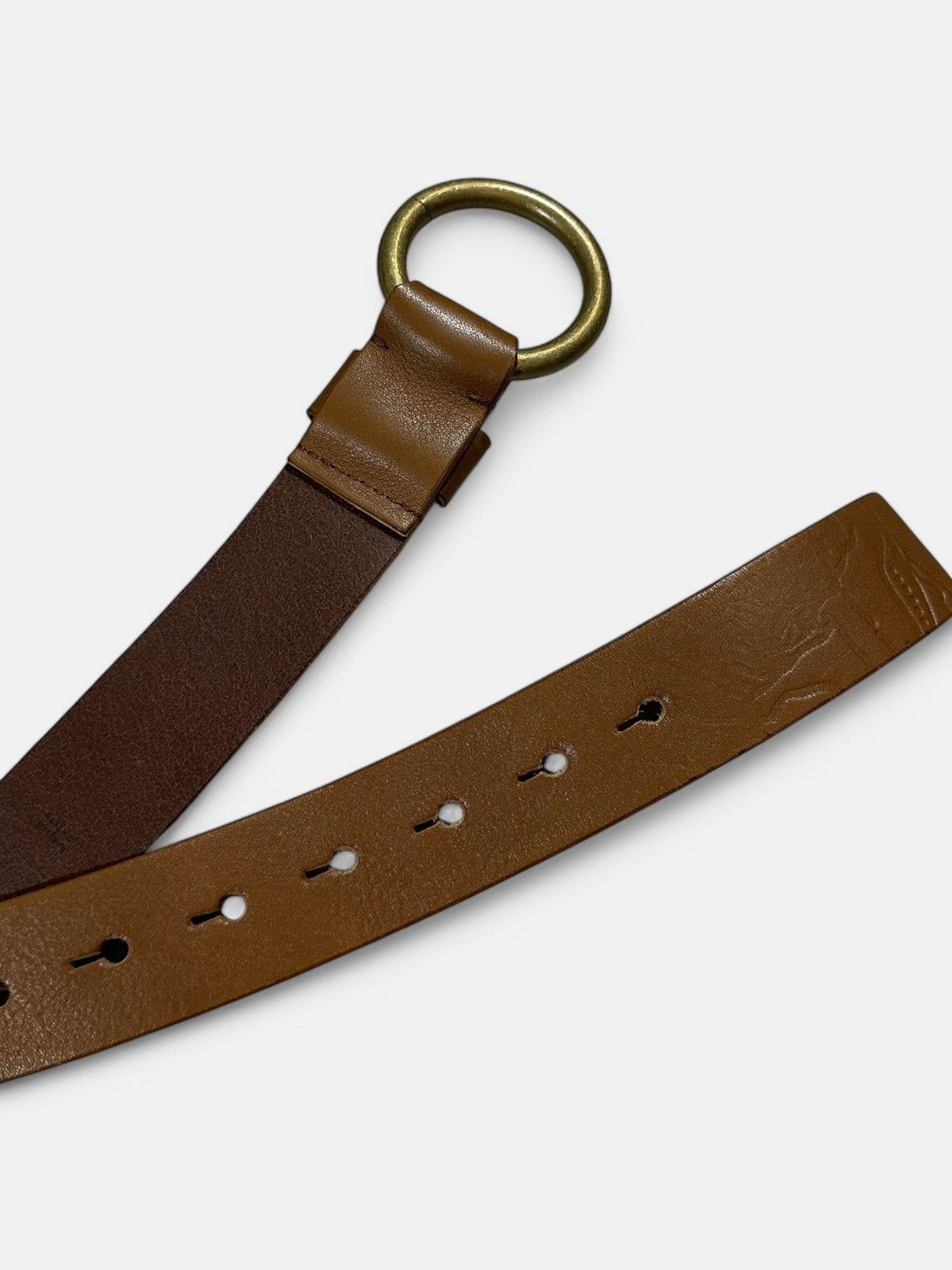 Jil Sander Jil Sander - Brown Leather Belt Size ONE SIZE - 1 Thumbnail