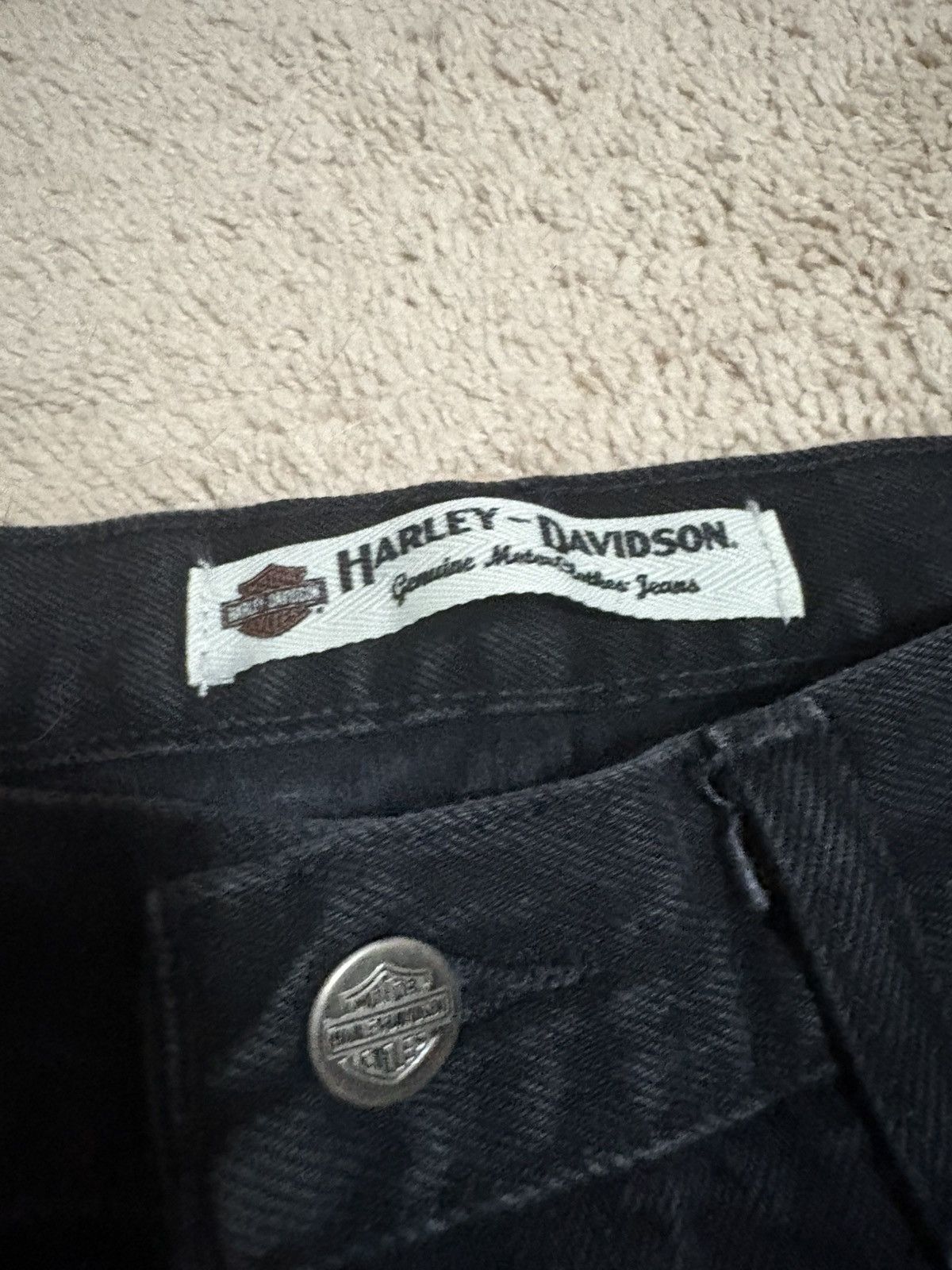 Harley Davidson Harley-Davidson Regular Straight Jeans – Men’s Size US 34 / EU 50 - 3 Thumbnail
