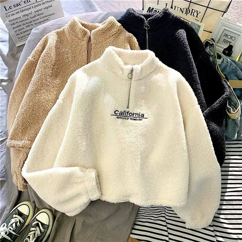 Japanese Brand × Vintage cropped fleece top Size M / US 6-8 / IT 42-44 - 1 Thumbnail