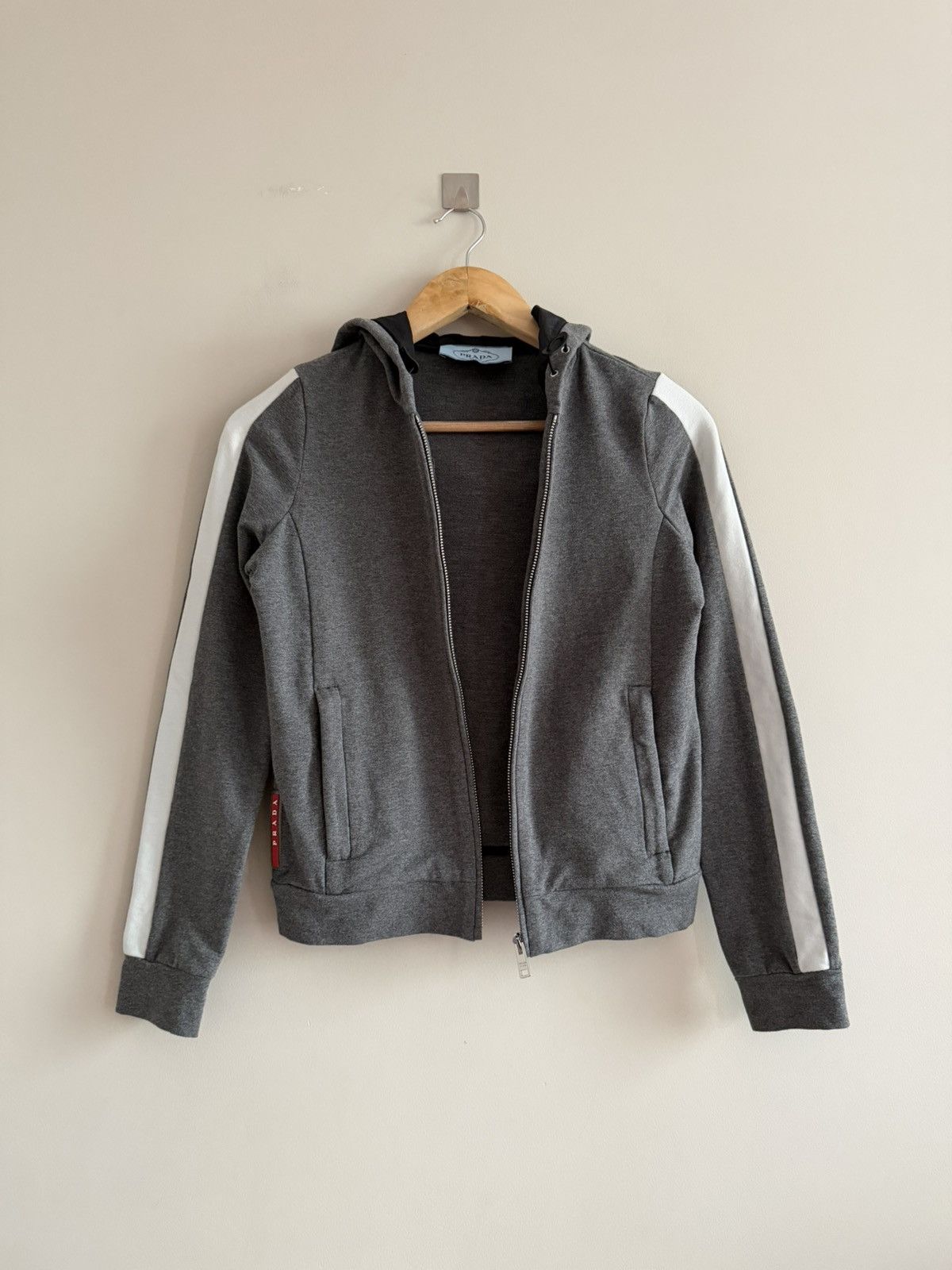 Prada Prada Sport Zip Hoodie Jacket Size S / US 4 / IT 40 - 2 Thumbnail