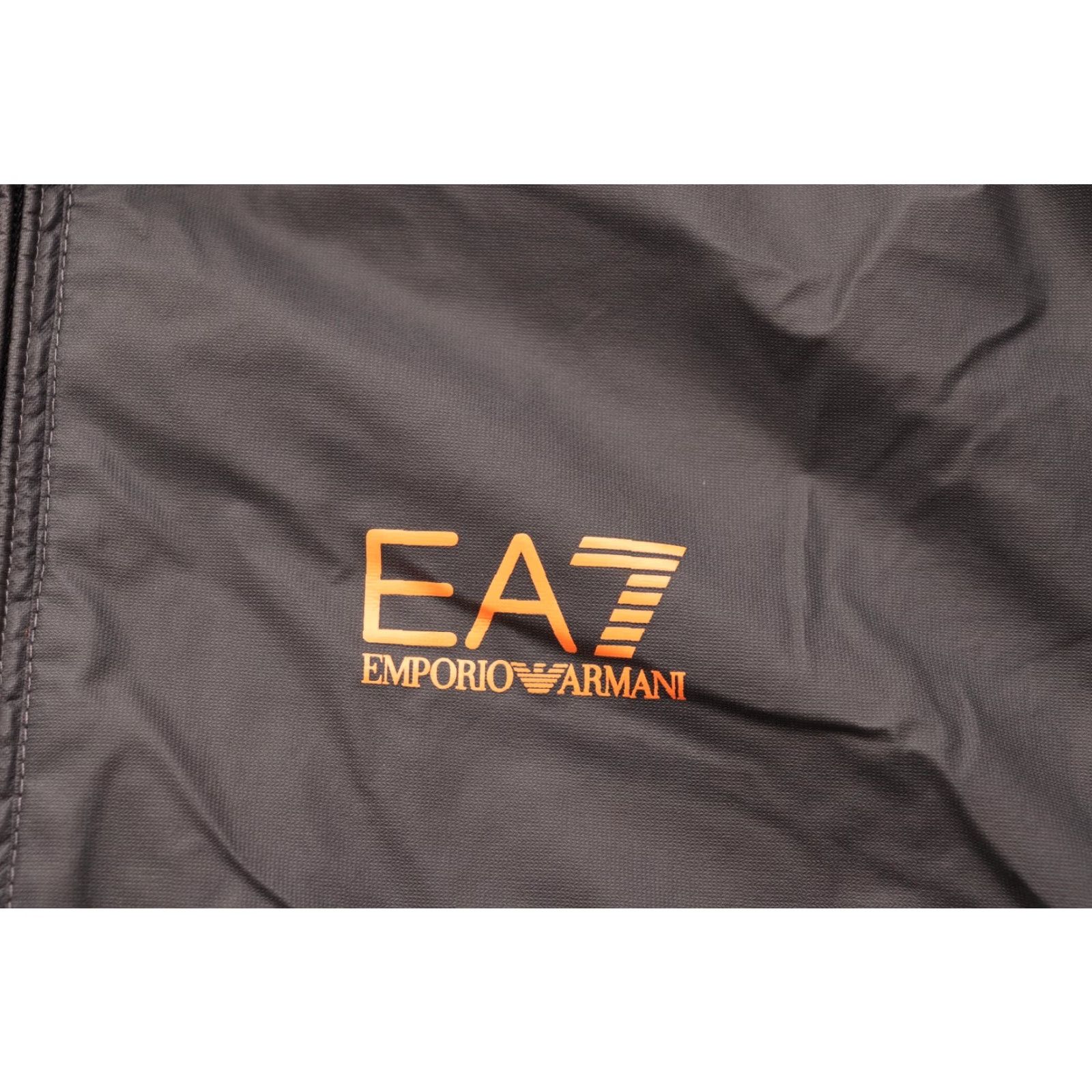 Emporio Armani Emporio Armani EA7 Mens Full Zip Polyester Hooded Jacket Gray Small Logo Mens Size US S / EU 44-46 / 1 - 2 Thumbnail
