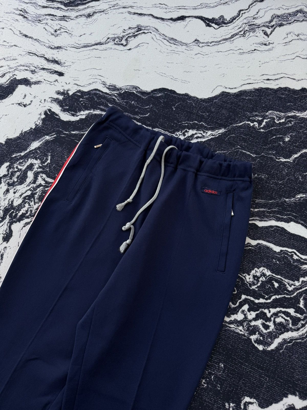 Adidas × Japanese Brand × Vintage Vintage adidas w.germany trackpants navy Size US 30 / EU 46 - 5 Thumbnail