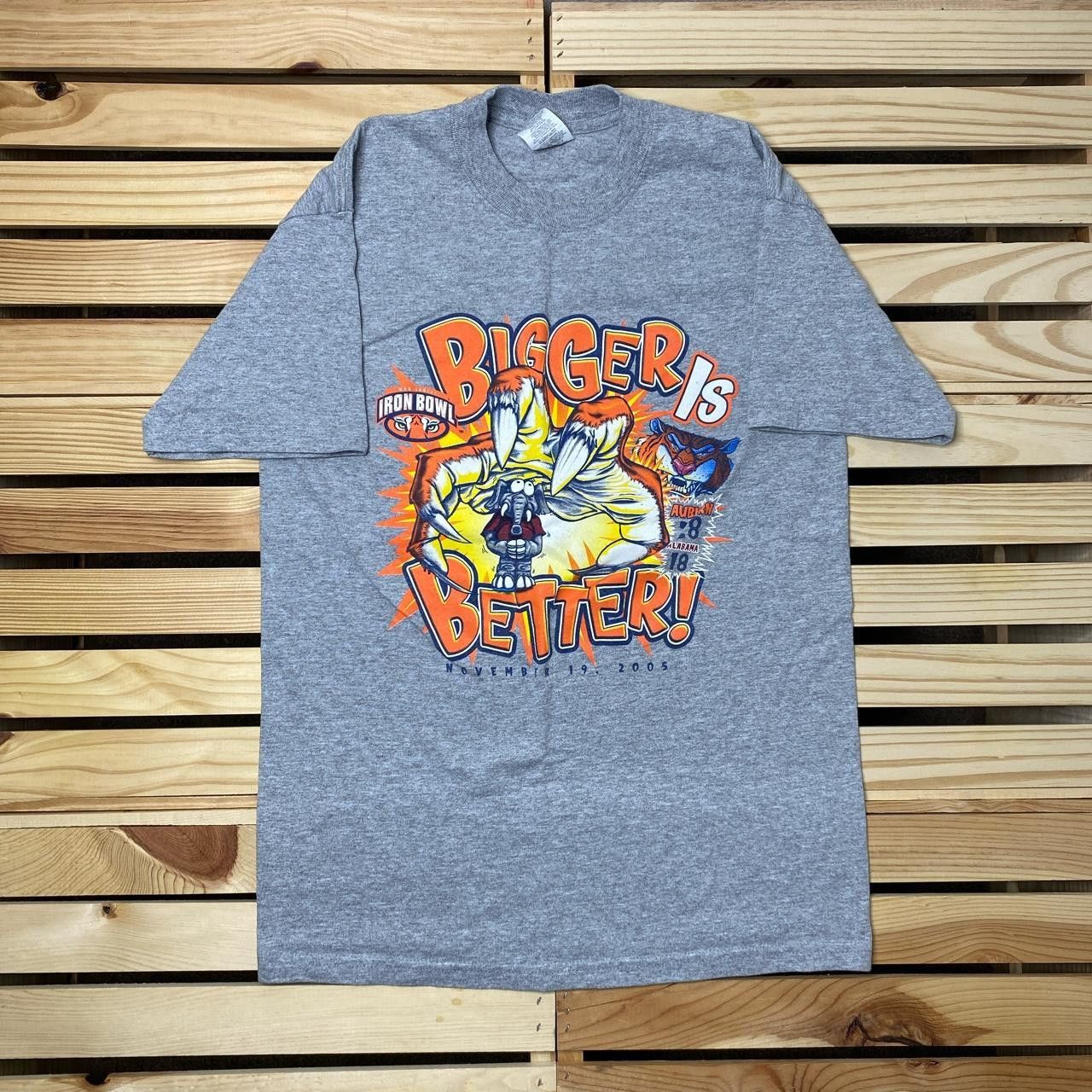 Jerzees Vintage Auburn University Gray College Tee Size Medium Size US M / EU 48-50 / 2 - 1 Thumbnail
