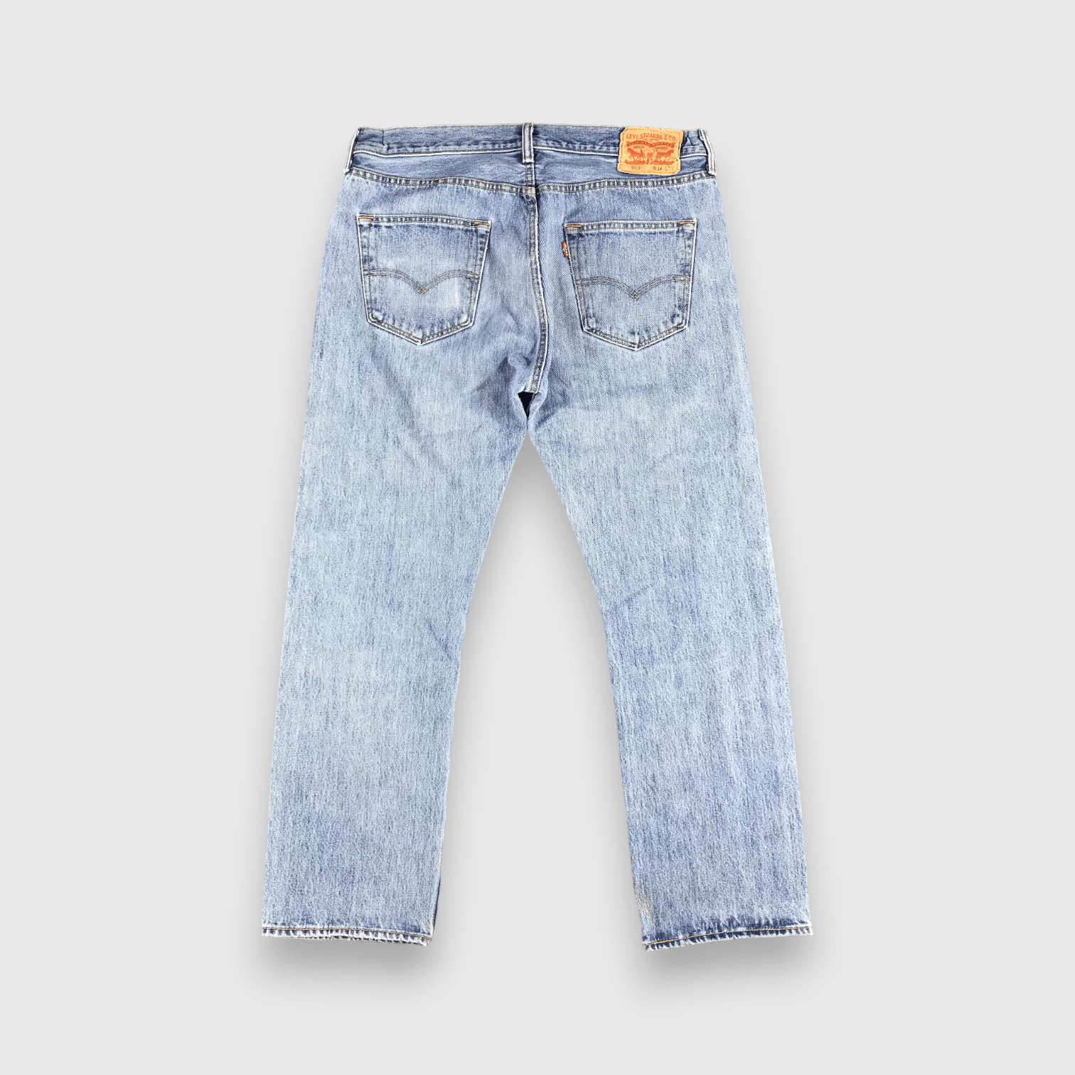 Levi's Vintage Light Wash Levis 501 Jeans-J2008 Size US 36 / EU 52 - 2 Thumbnail