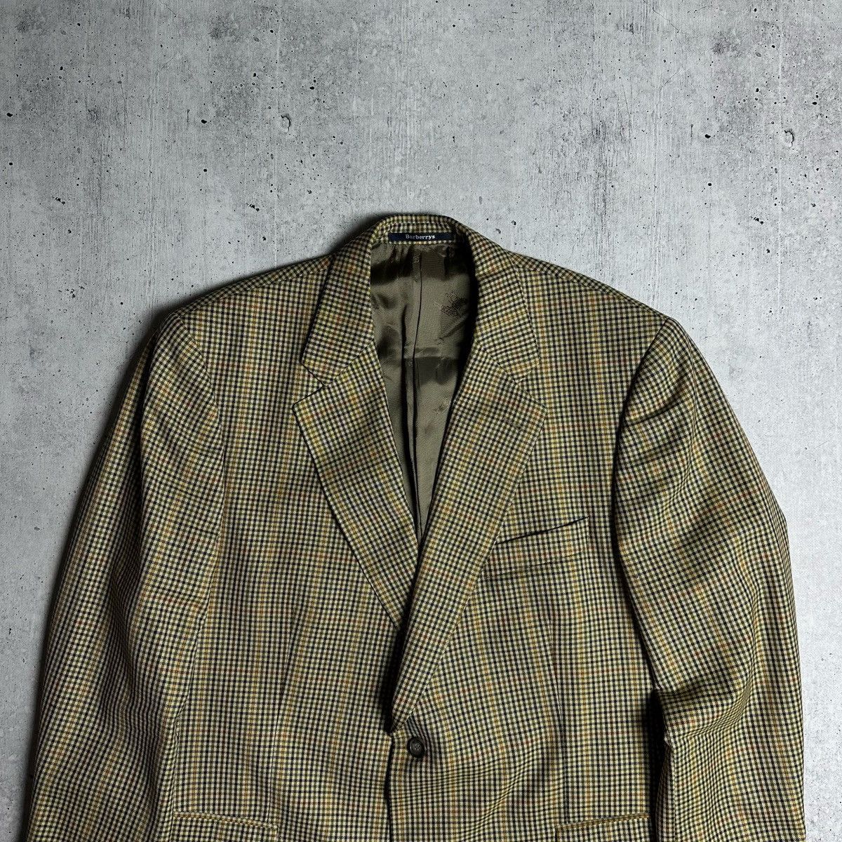 Burberry × Burberry Prorsum × Vintage Vintage 90s Burberrys Wool Balzer Bennet-s Size 50S - 2 Thumbnail