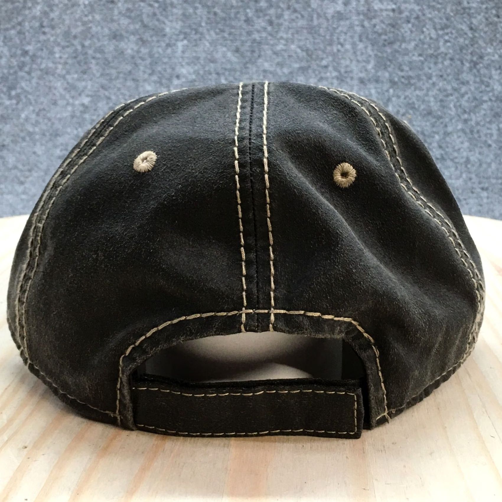 Port Authority Bauer Design Build Baseball Cap Hat Mens One Size Gray Adjustable Embroidered Size ONE SIZE - 6 Thumbnail